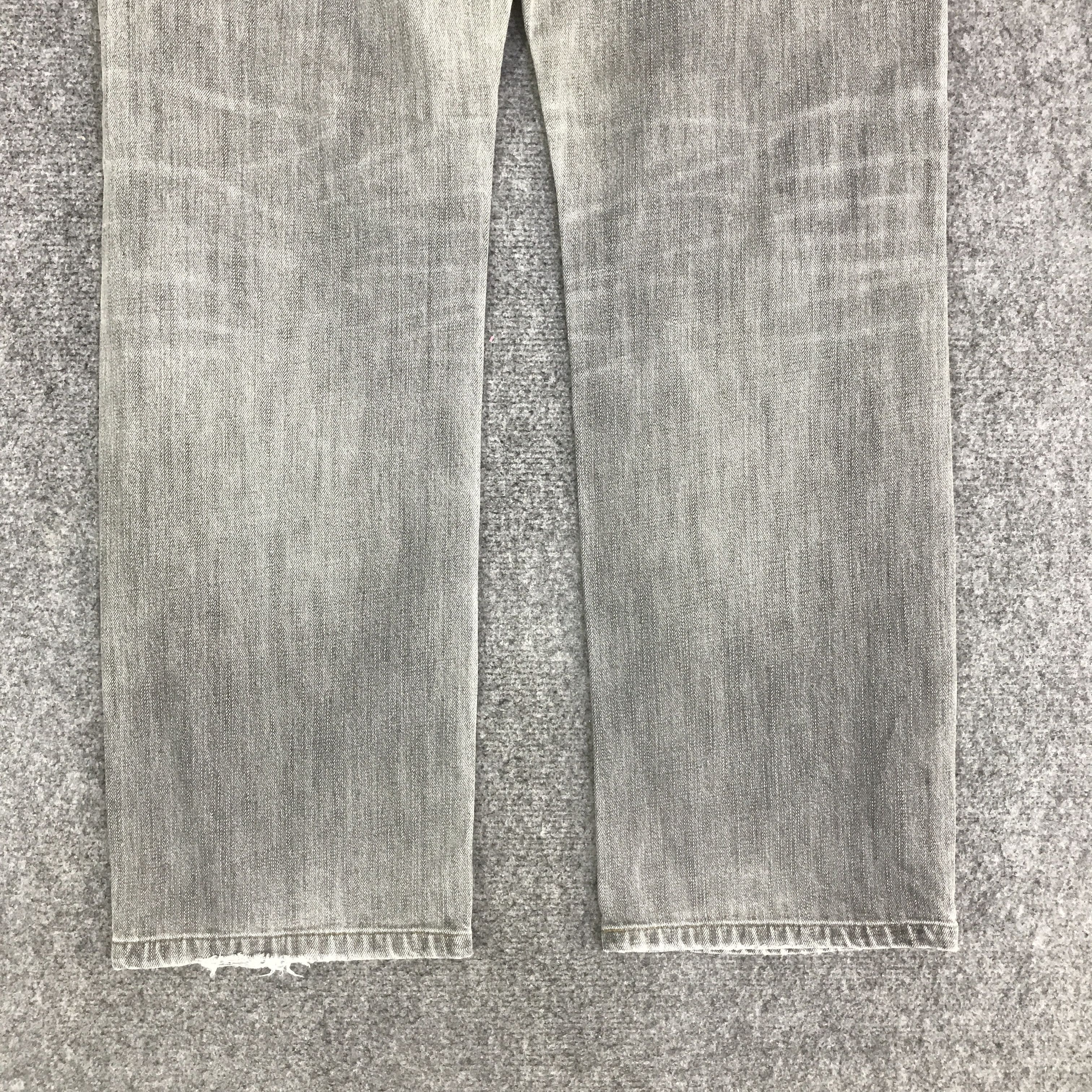 Japanese Brand BLACK DENIM JAPAN UNIQLO DISTRESSED DENIM K133B13 Size US 32 / EU 48 - 6 Thumbnail