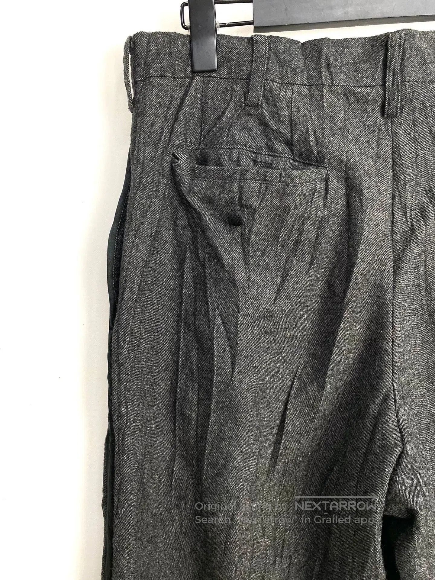 Yohji Yamamoto y's by yohji yamamoto gray wool trousers. Size US 34 / EU 50 - 5 Thumbnail