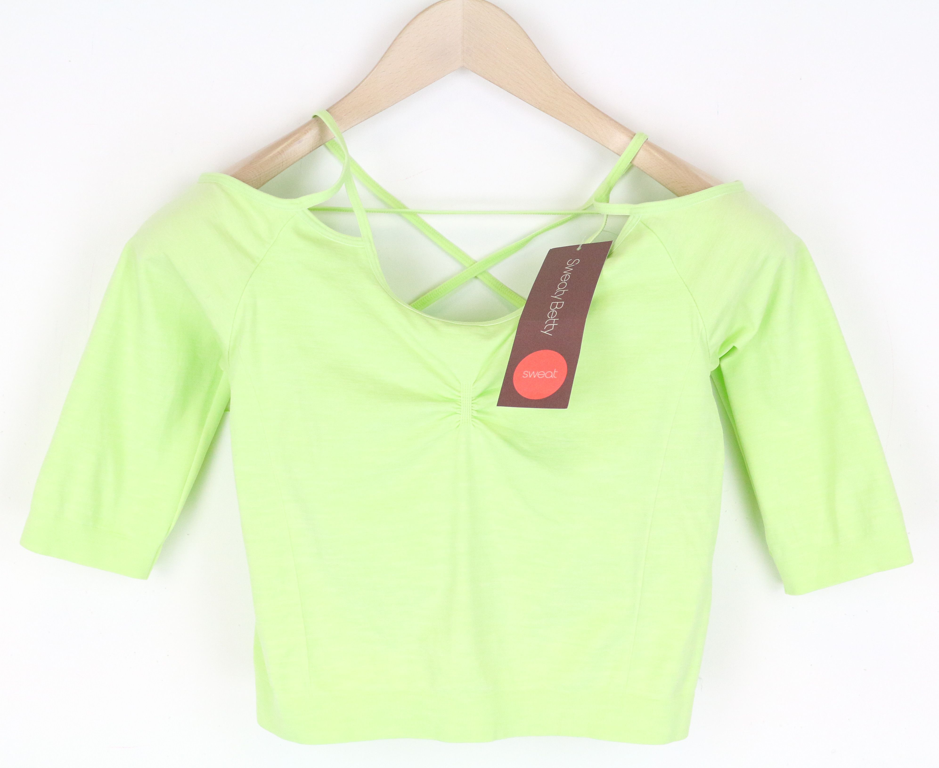 Scotch & Soda VITALITY DANCE L Green Stretch Cropped Lightweight 61708 Size L / US 10 / IT 46 - 1 Thumbnail