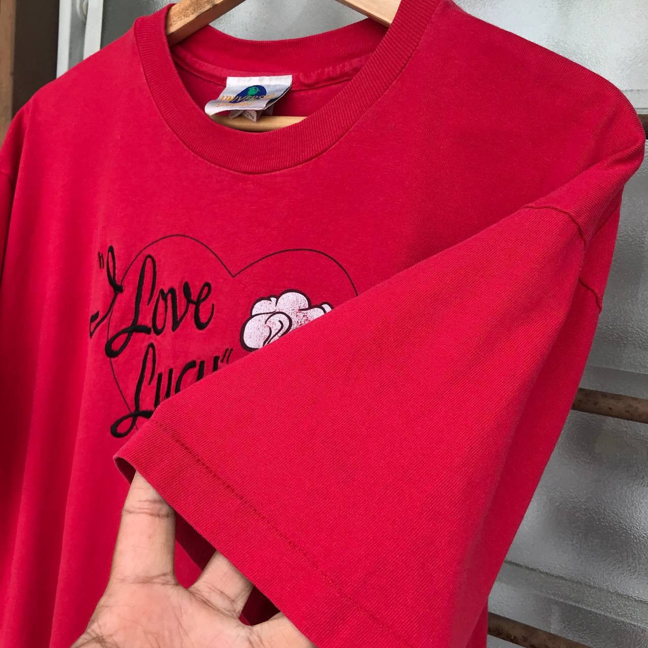 Vintage VINTAGE 1991 LOVE LUCY UNIVERSAL STUDIOS USA CARTOON MOVIE Size US L / EU 52-54 / 3 - 8 Thumbnail