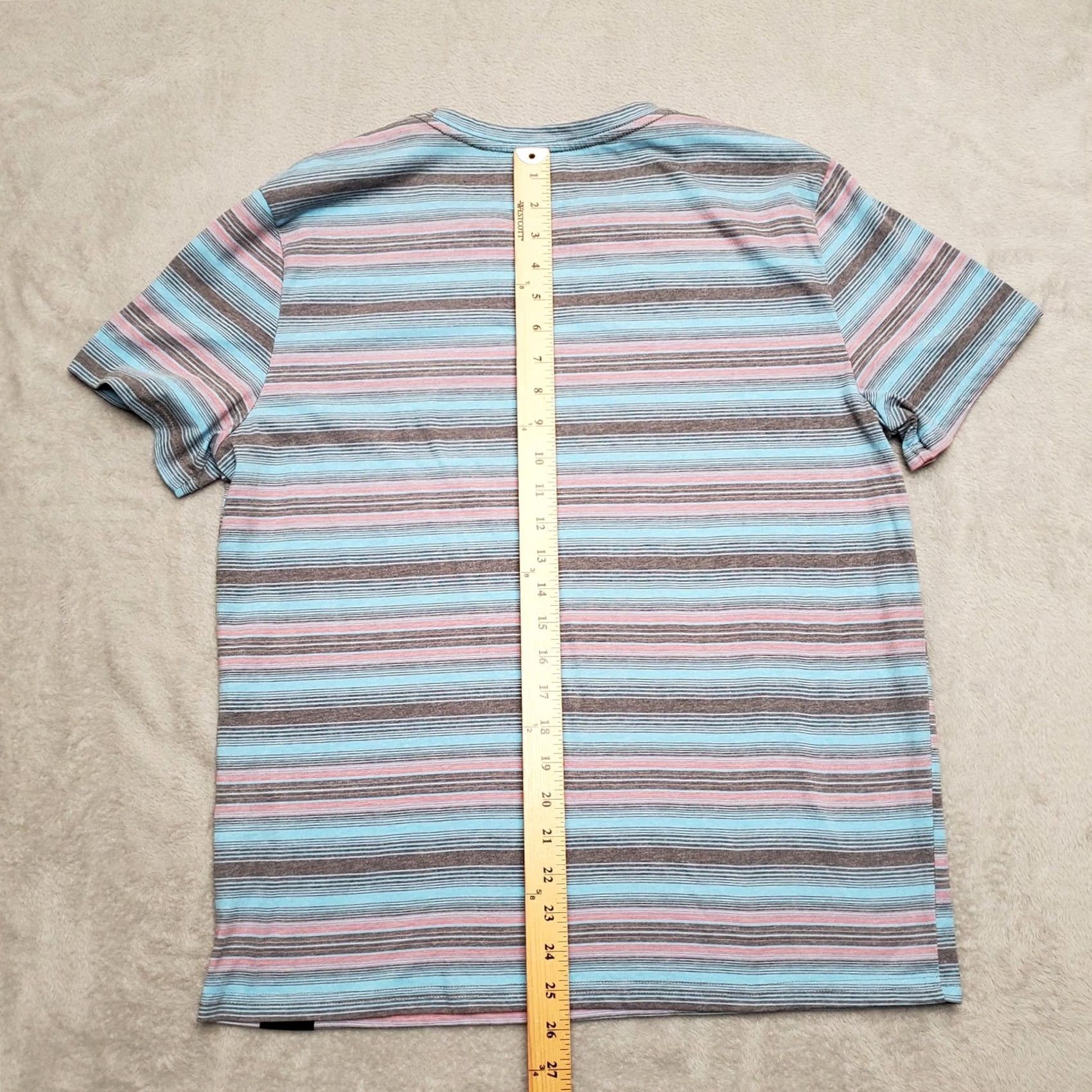 Denime Dale Brisby Shirt Mens L Blue Striped Rock&Roll Denim Rodeo Cowboy Western Size US L / EU 52-54 / 3 - 5 Thumbnail