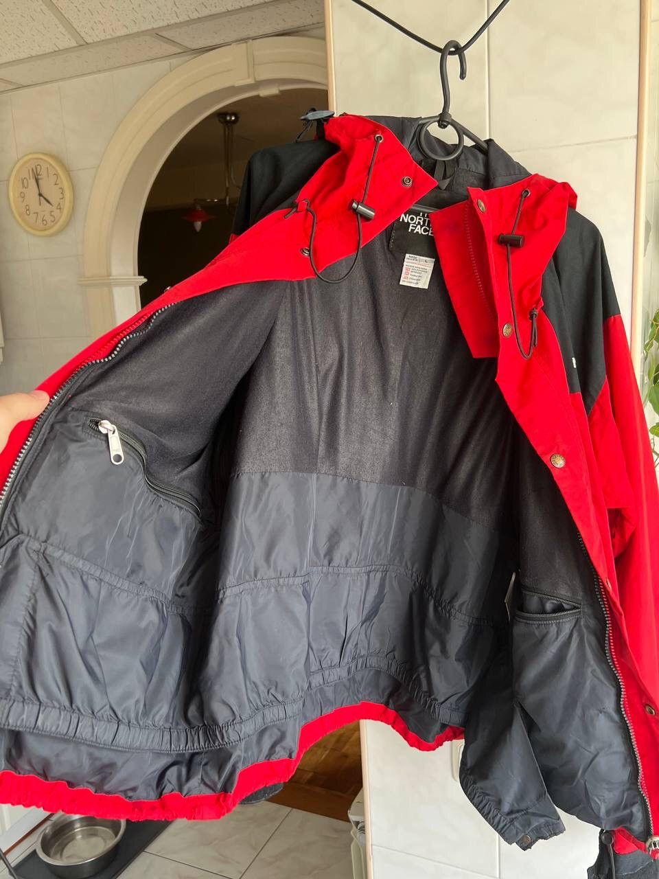 The North Face × Vintage 🔥 VINTAGE 90’s THE NORTH FACE GORE-TEX SHELL JACKET USA RED Size US L / EU 52-54 / 3 - 17 Thumbnail