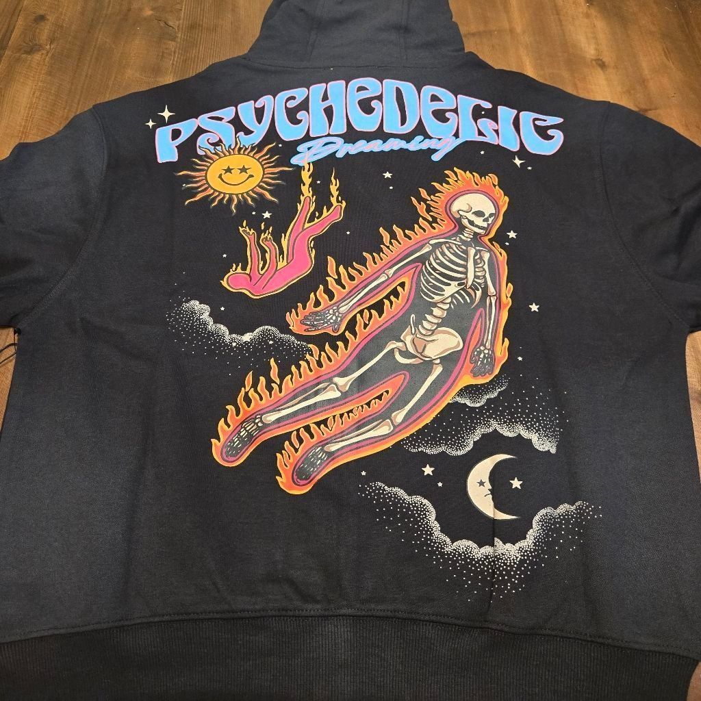 Civilized CivilizeD Psychedelic Dreaming Zip Up Hoodie Size Small NWT Size US S / EU 44-46 / 1 - 1 Thumbnail
