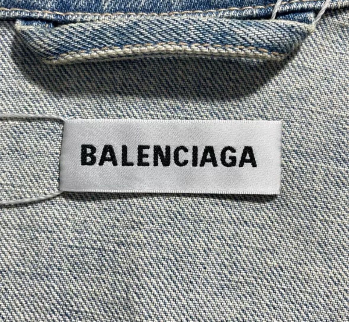 Balenciaga BALENCIAGA denim jacket2412-Nextarrow Size US S / EU 44-46 / 1 - 6 Thumbnail