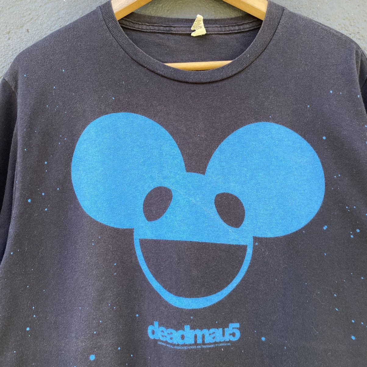 Band Tees Thrashed Faded Vintage Y2K Deadmau5 Band ERD GRUNGE OG TEE Size US M / EU 48-50 / 2 - 3 Thumbnail