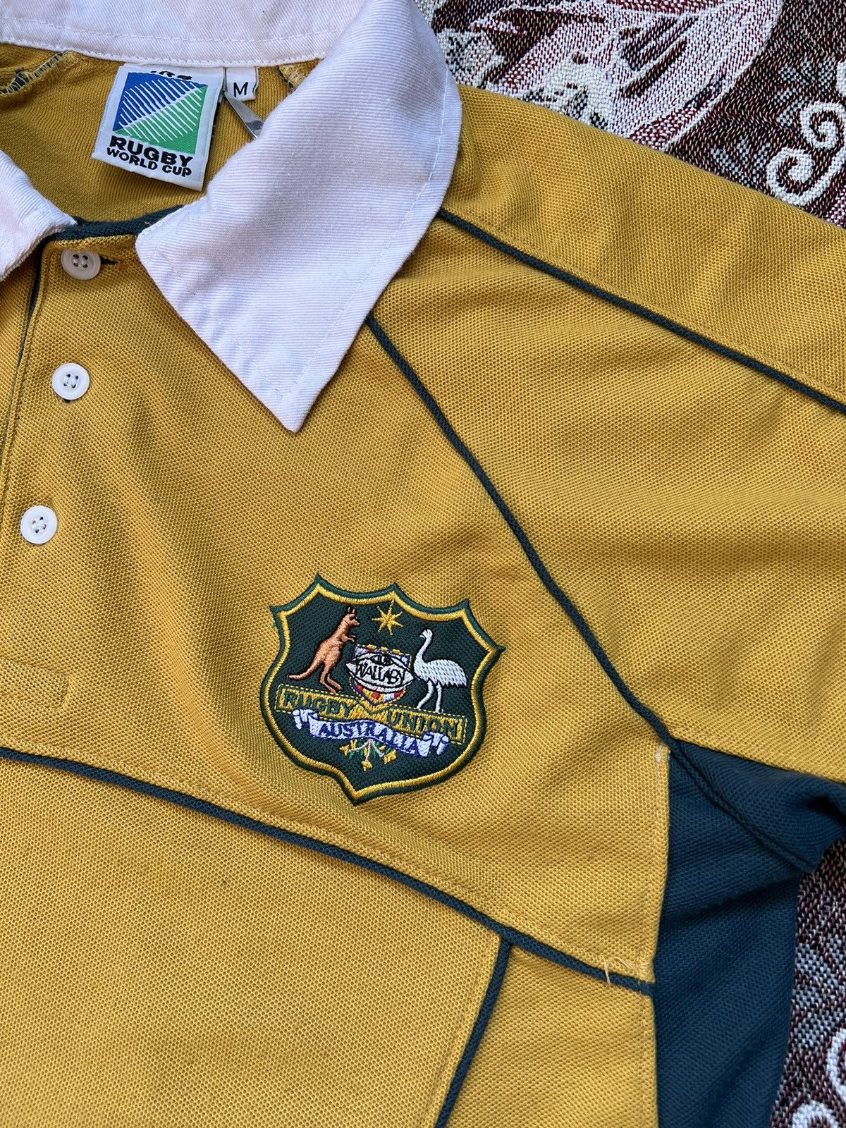 Vintage Australia Rugby World Cup Wallabies Vintage Jersey Size M Size US M / EU 48-50 / 2 - 6 Thumbnail