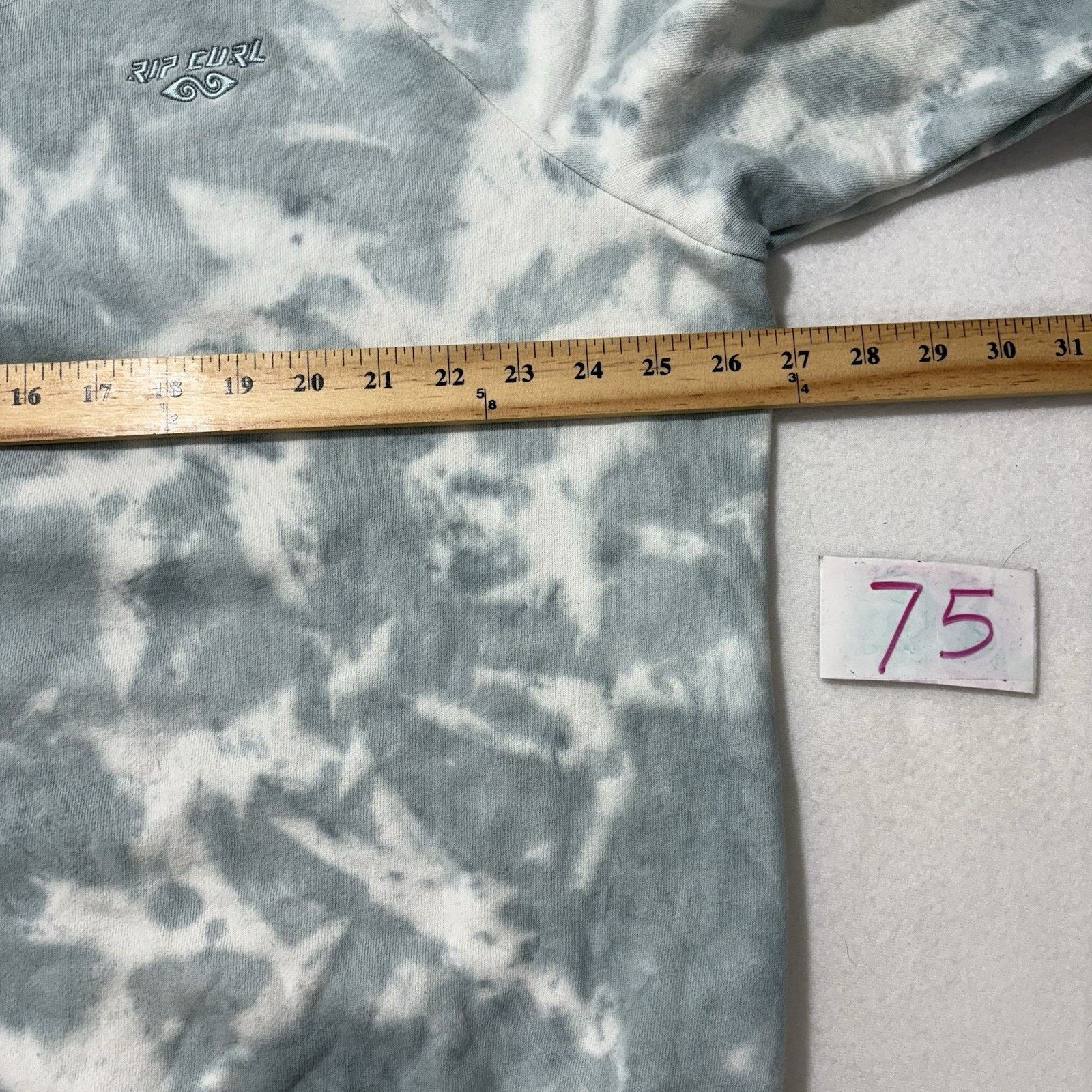 Rip Curl Rip Curl XL Crewneck Sweatshirt Light Blue Tie Dye Pullover Size XL / US 12-14 / IT 48-50 - 9 Thumbnail
