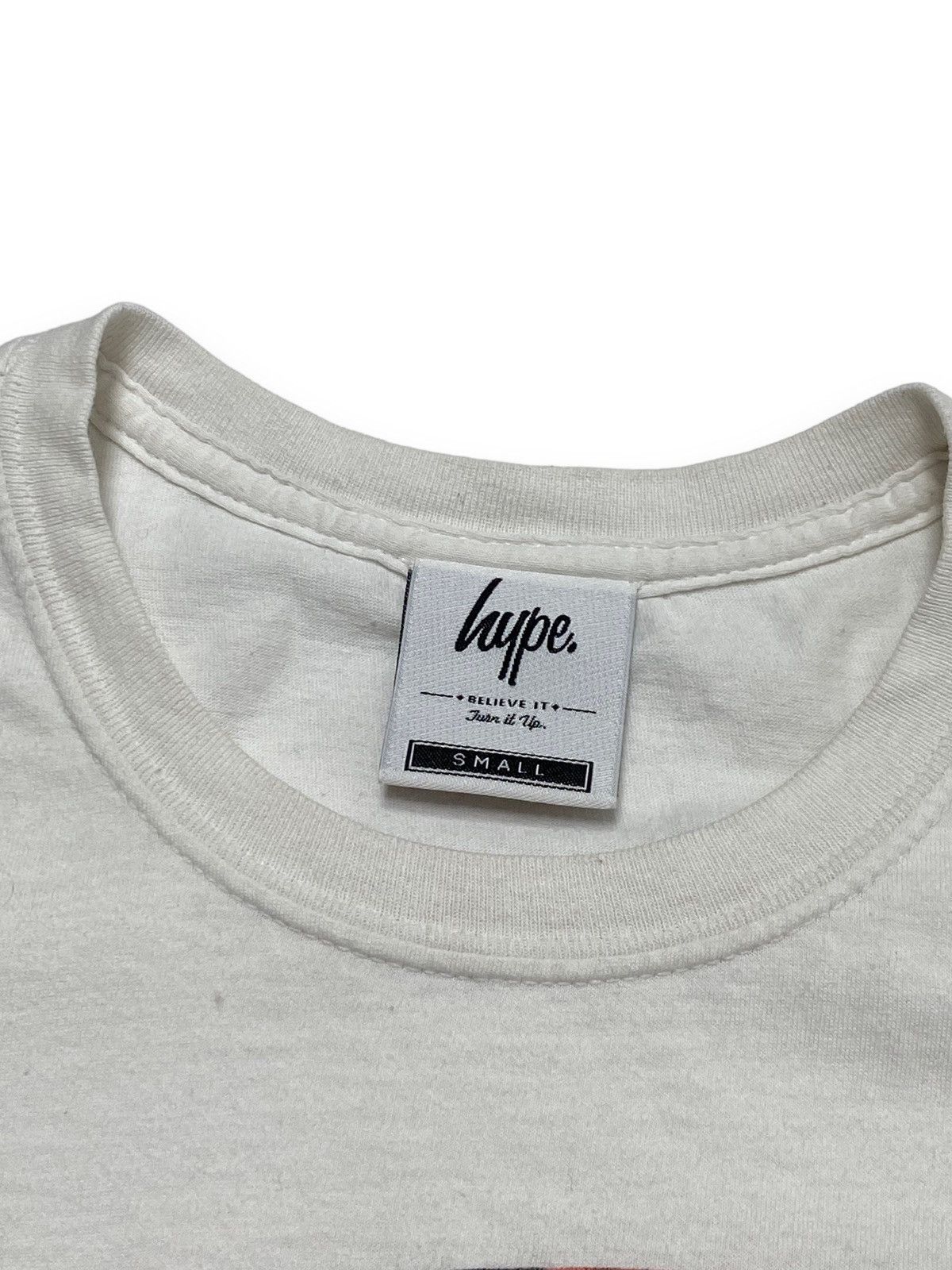 Vintage Vintage HYPE White Big Logo T- Shirt Size US S / EU 44-46 / 1 - 4 Thumbnail