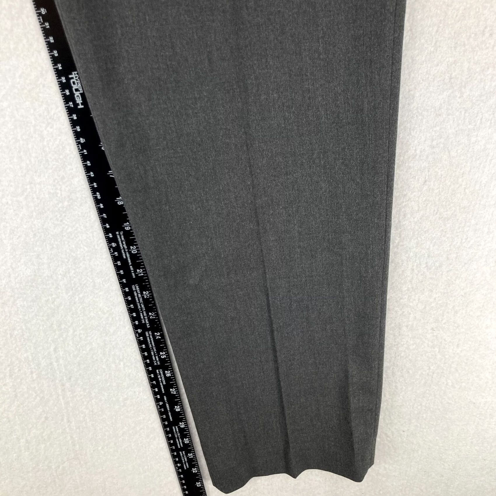Murano Murano Zac Pant Mens Wardrobe Essentials Size 34x34 Classic Fit Gray Flat Front Pants Front Type: Flat Front Size US 34 / EU 50 - 7 Thumbnail