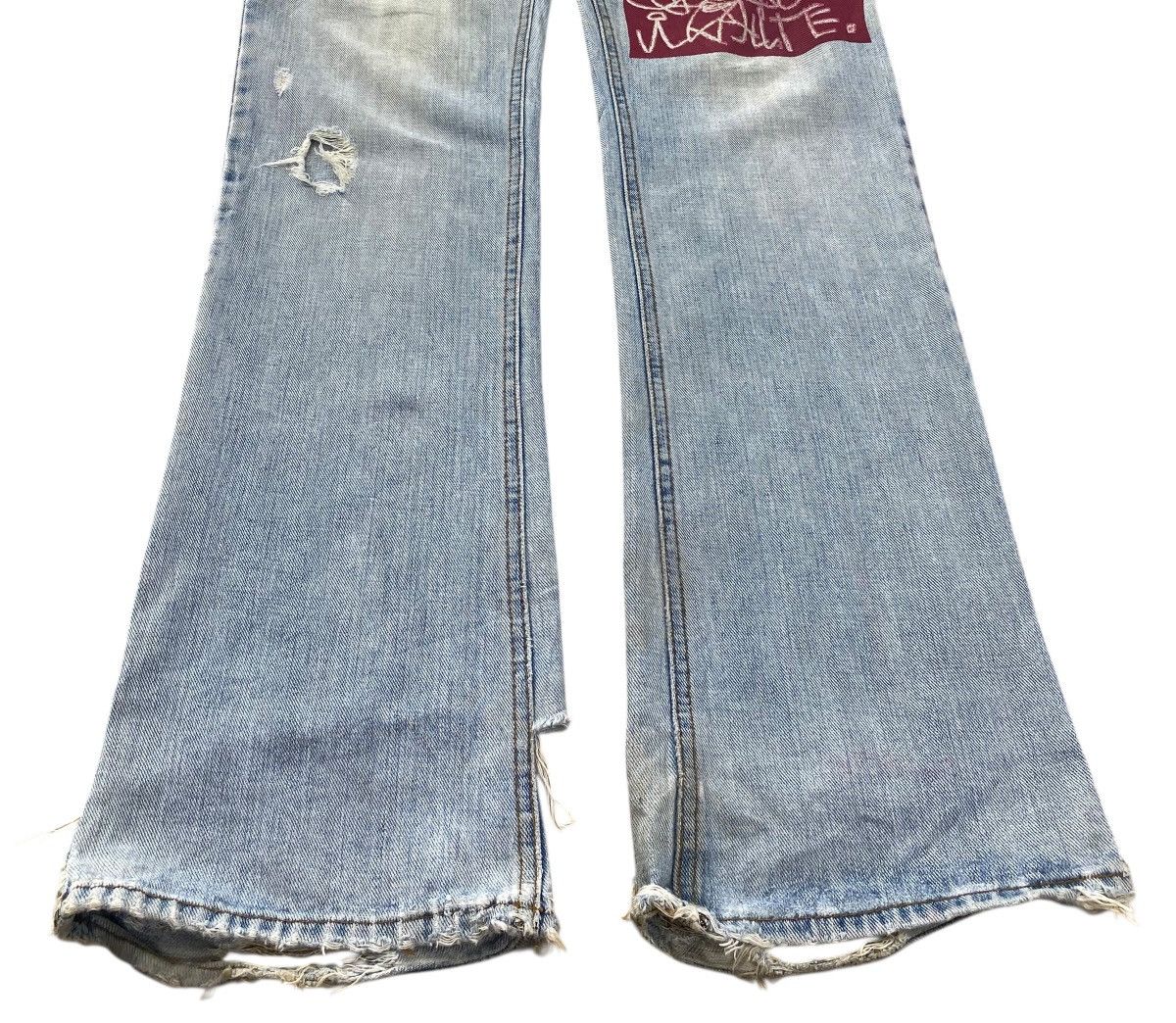 Melrose Melrose Light Wash Drawing Style Boot Cut Leg Jeans Size US 32 / EU 48 - 5 Thumbnail