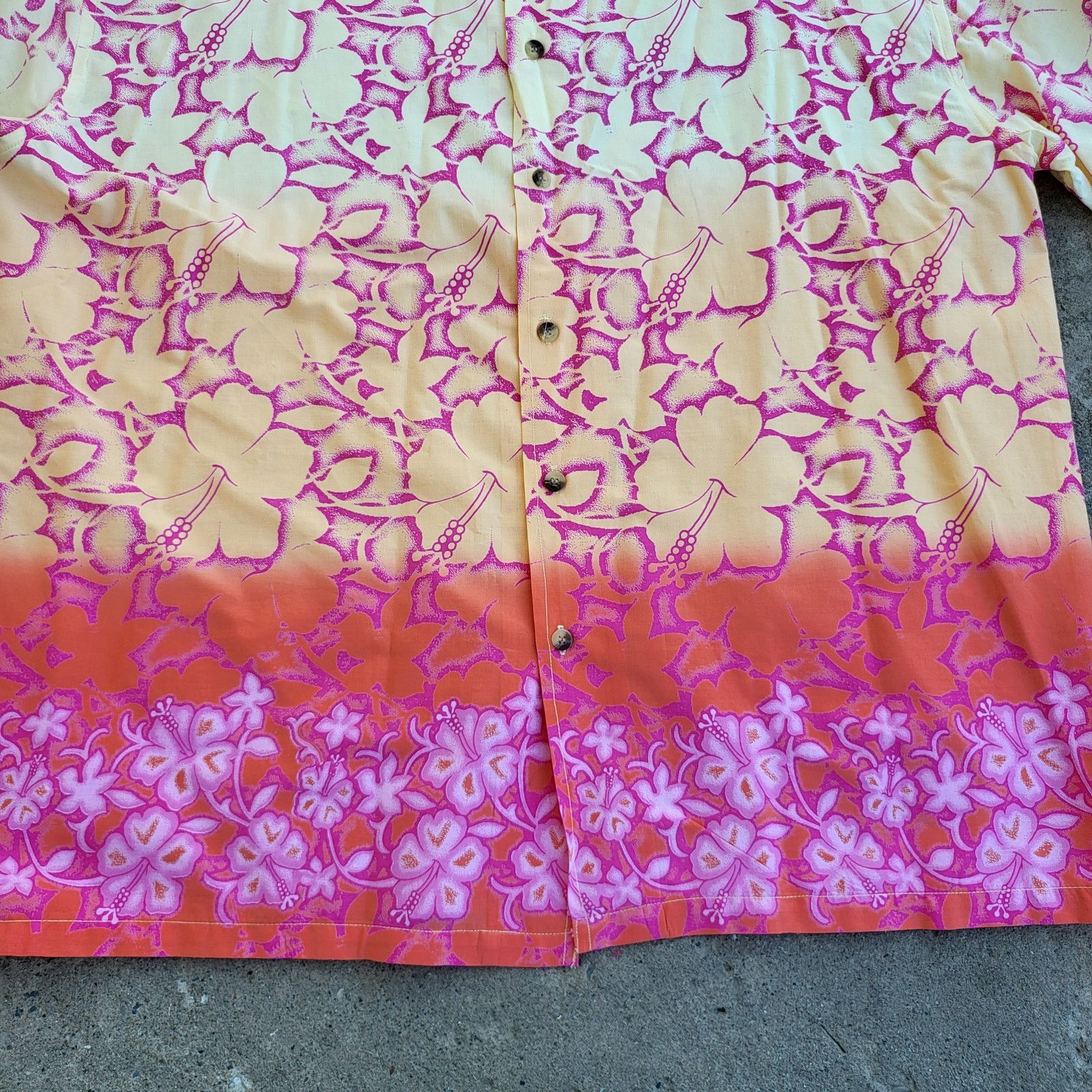 Other Vintage Armoshalik Indian Shirt Size XL Pink Yellow Floral Size US XL / EU 56 / 4 - 3 Thumbnail