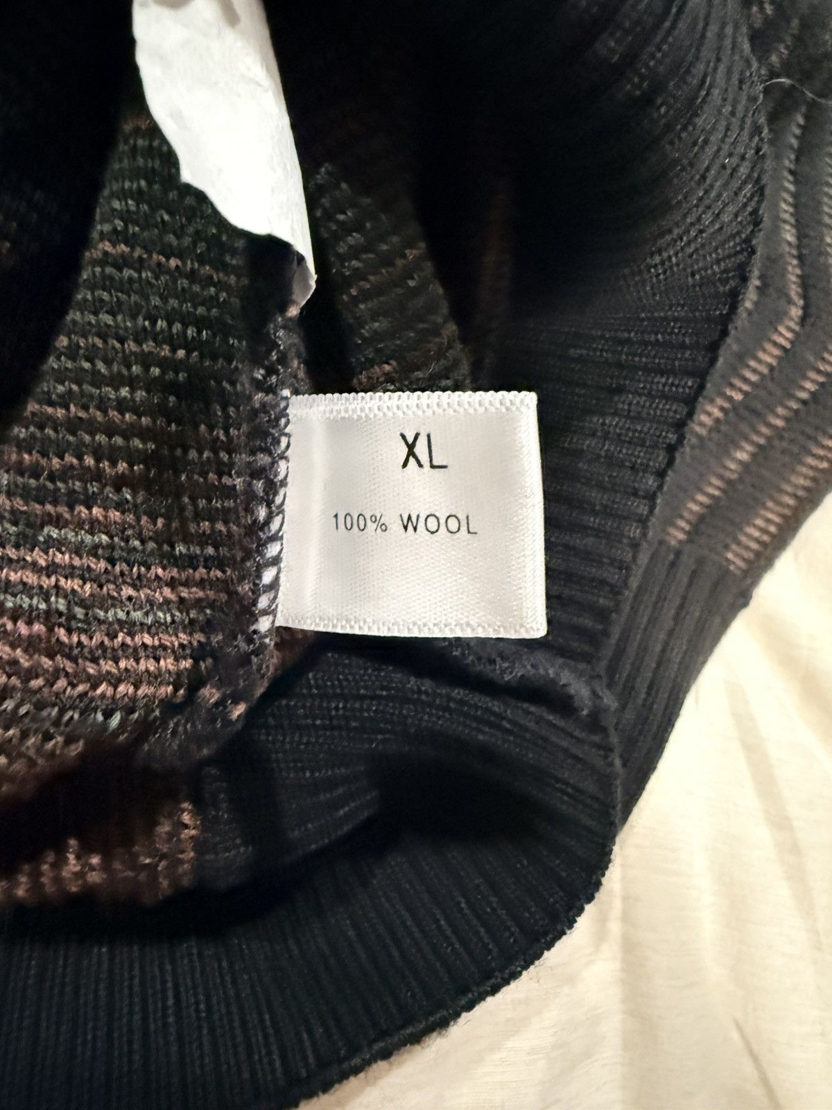 St. Croix Beautiful St. Croix Wool Quarter Zip with zig zag design Size US XL / EU 56 / 4 - 5 Thumbnail