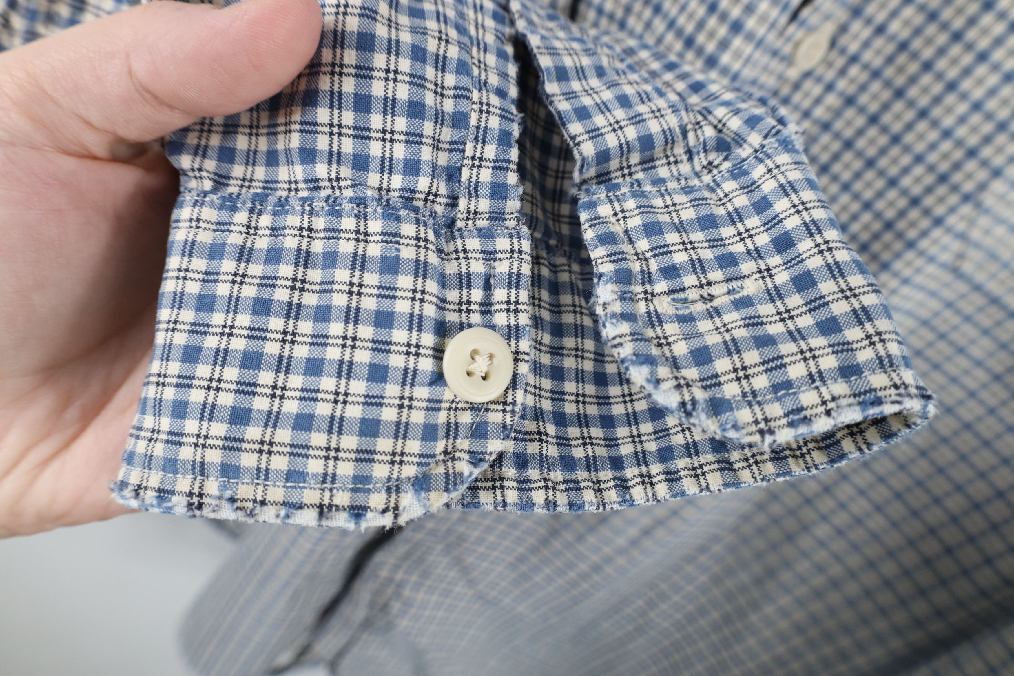Abercrombie & Fitch × Vintage Vintage 90s Abercrombie & Fitch Collared Button Shirt Plaid Size US XL / EU 56 / 4 - 7 Thumbnail
