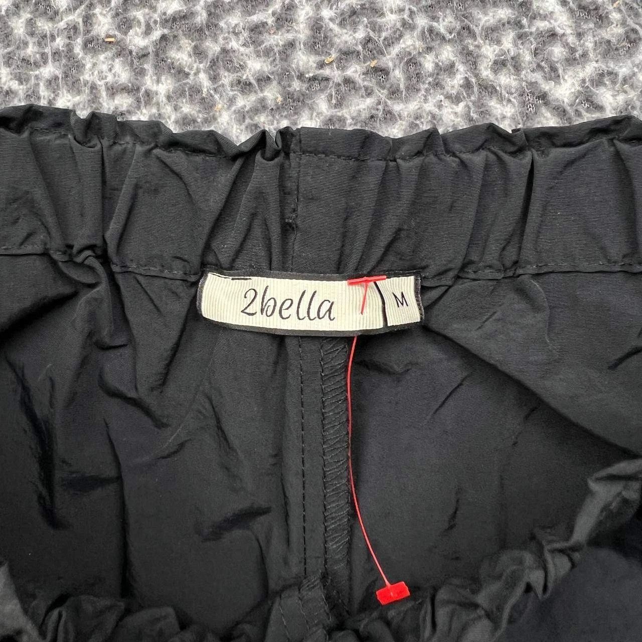 Other 2 Bella Cargo Pants Women Medium Black Pocket Outdoor 28x31 Size 28" / US 6 / IT 42 - 3 Thumbnail
