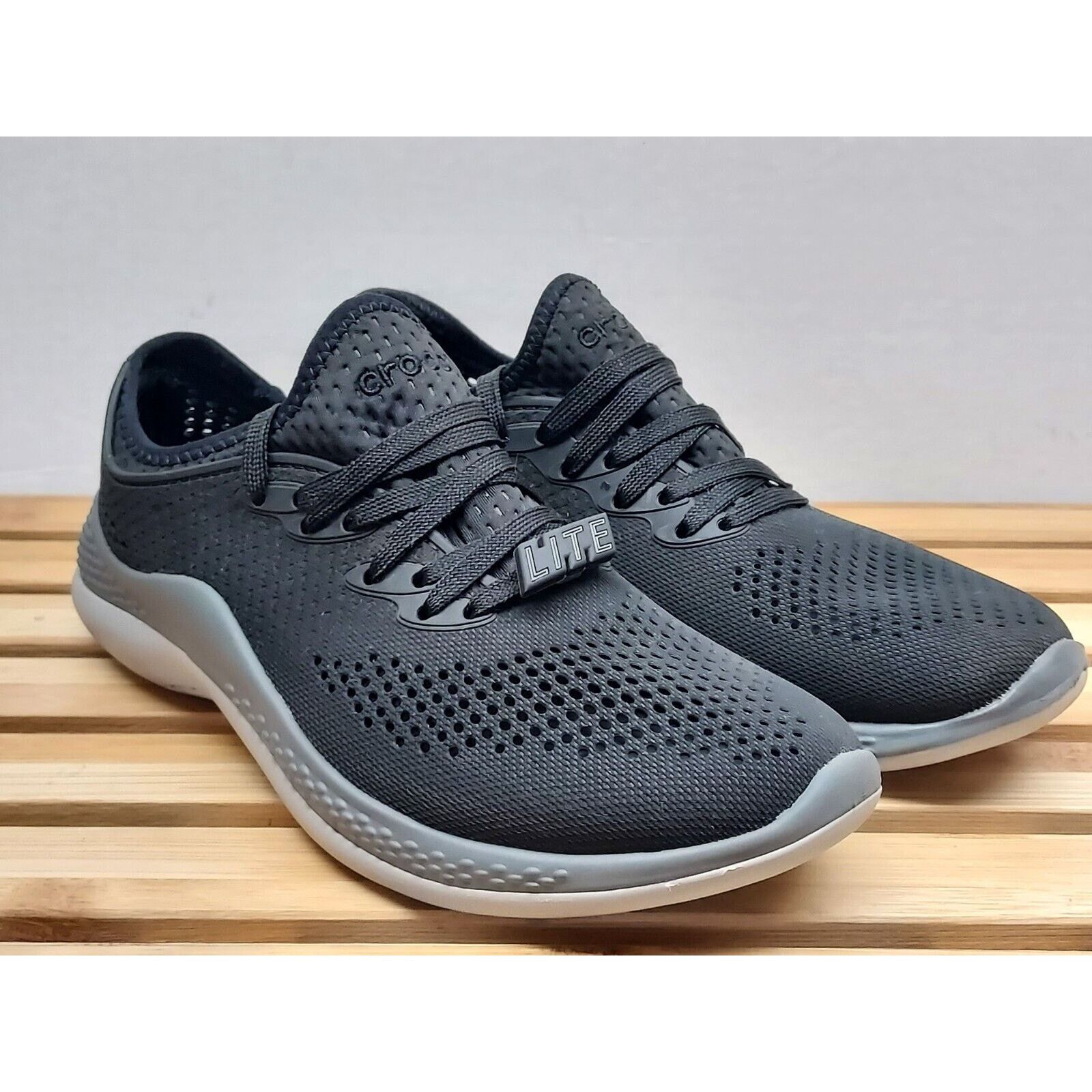 Crocs Crocs Womens | Black | LiteRide 360 Pacer Shoes Size 8 Size US 8 / IT 38 - 1 Thumbnail