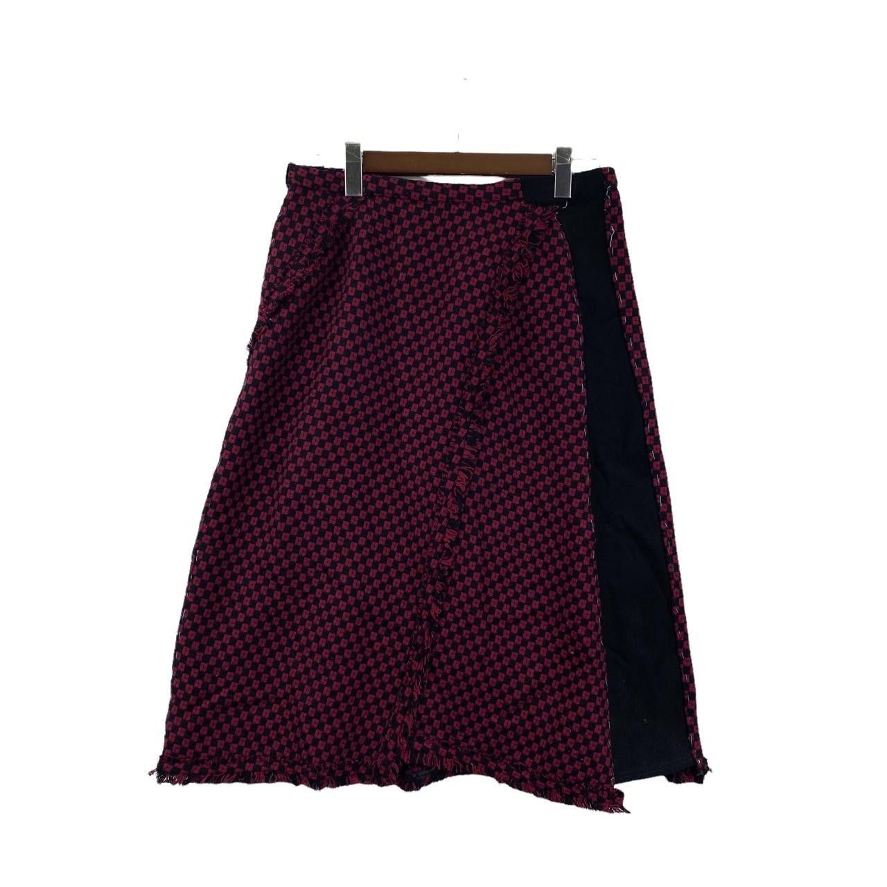 Hiroko Koshino Homme Vtg 90’ HIROKO KOSHINO BIS London Monogram Punk Maxi Size 32" / US 10 / IT 46 - 1 Thumbnail