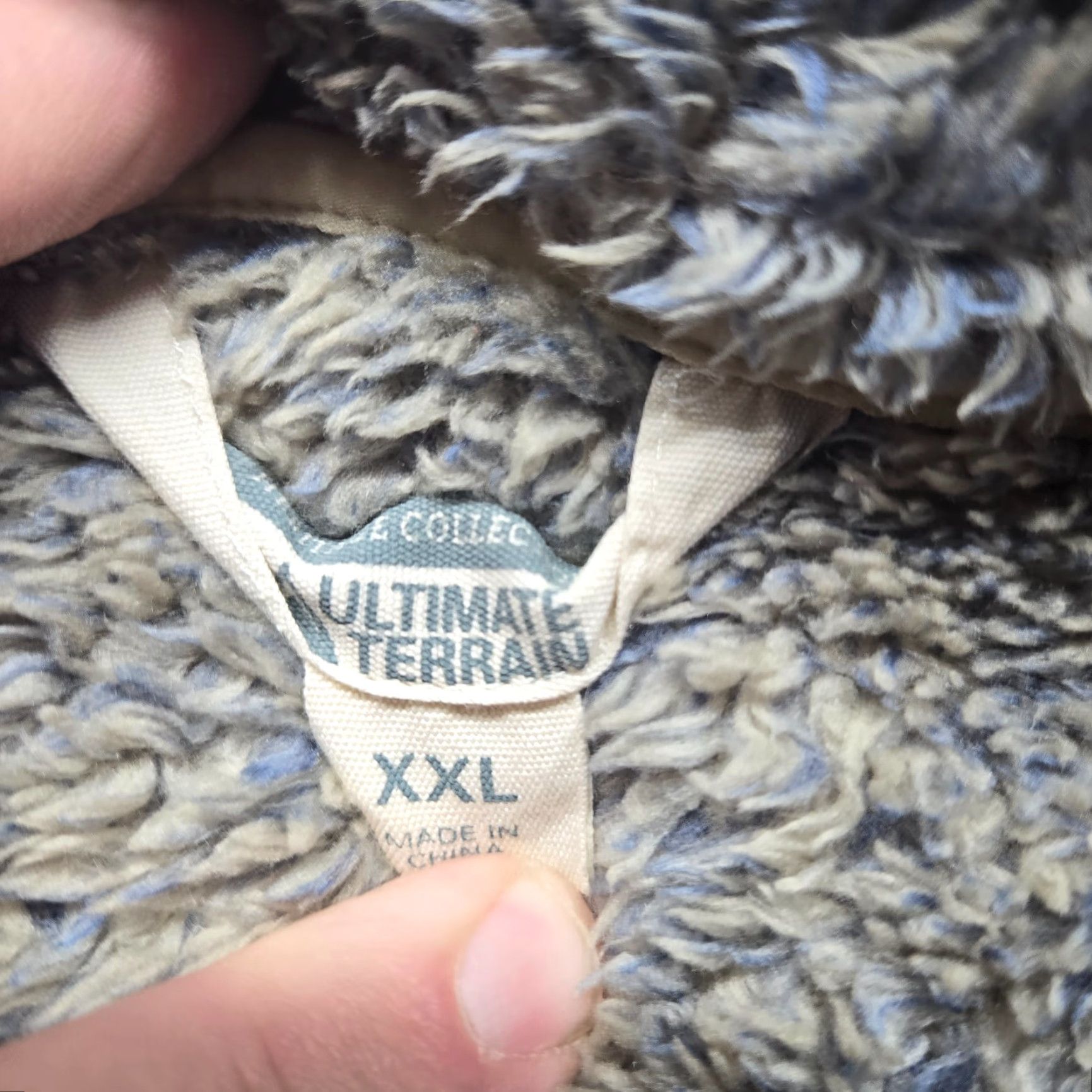 Vintage Sherpa Ultimate Terrain Gray Long Sleeve Adult Women's 2XL Sweater Overcoat Jacket Shirt Size L / US 10 / IT 46 - 3 Thumbnail