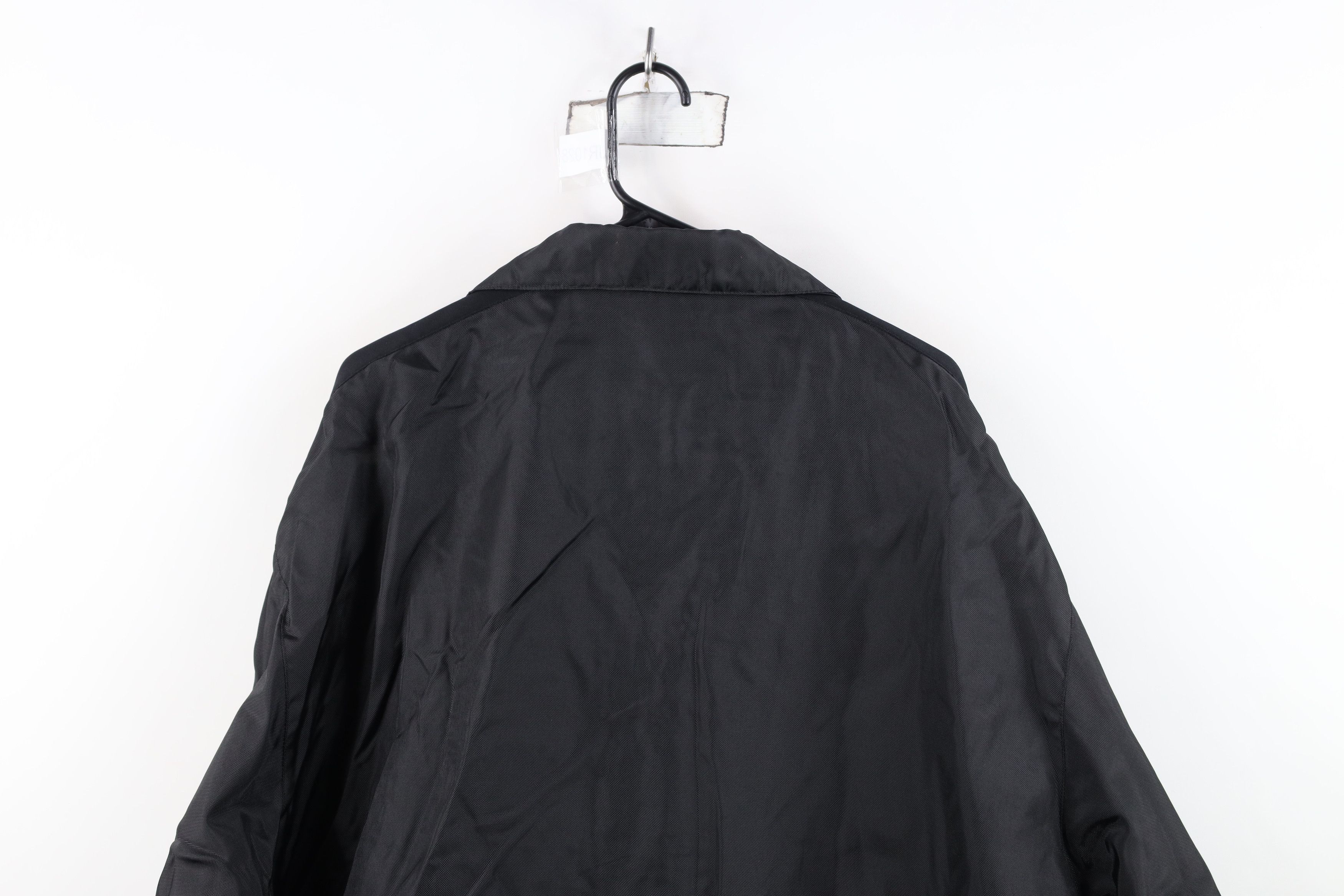 Vintage Vintage 90s Streetwear Baggy Fit Full Zip Jacket Black Size US XL / EU 56 / 4 - 14 Thumbnail