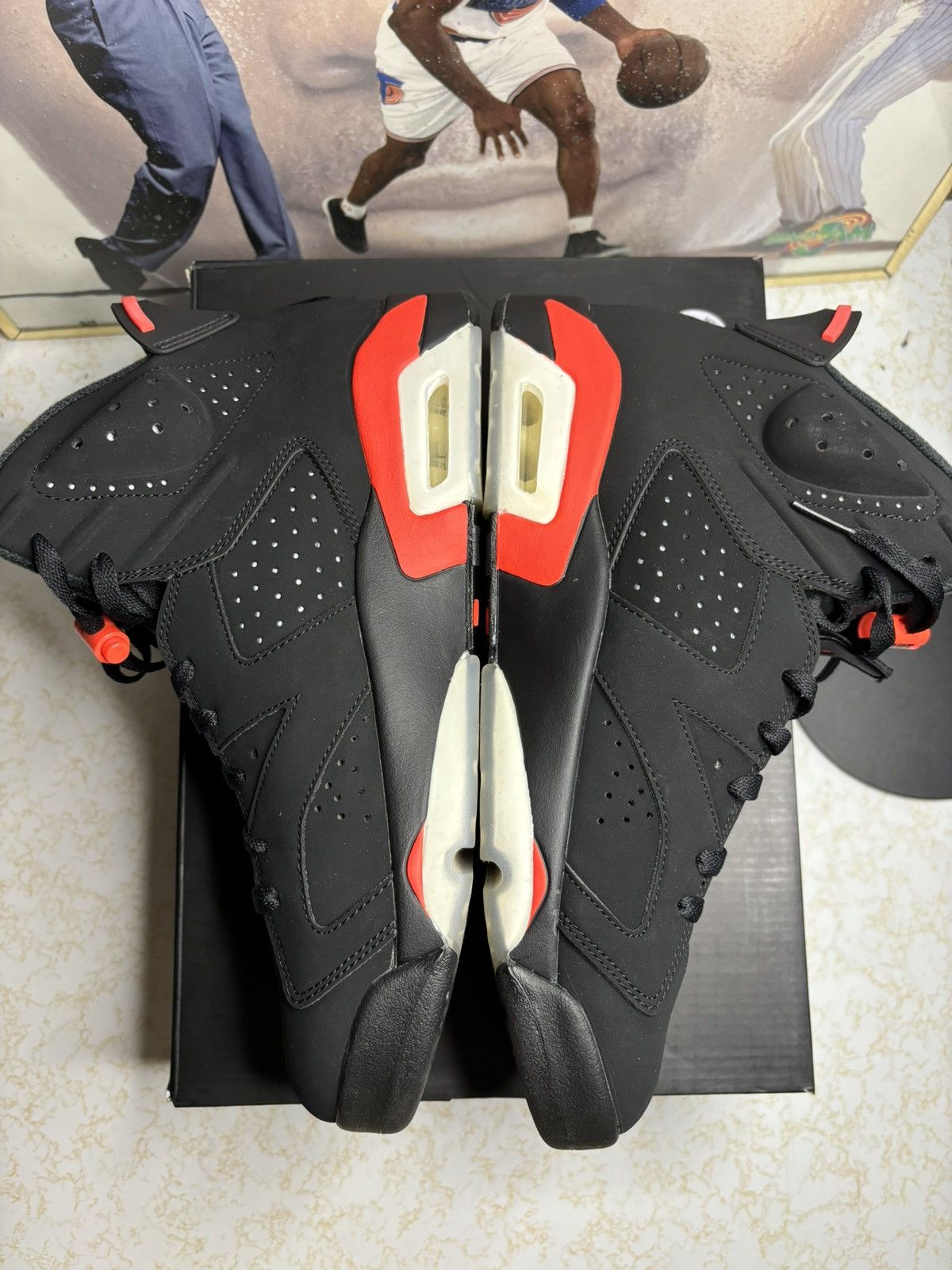 Jordan Brand Air Jordan 6 Retro 2019 Infrared 2019 Size US 10 / EU 43 - 3 Thumbnail