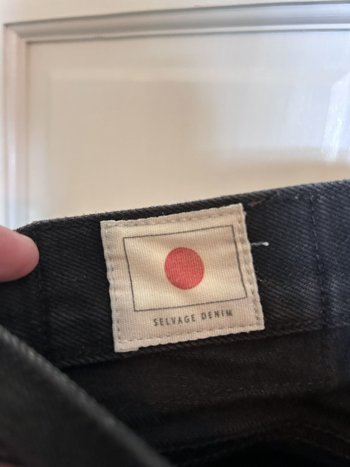 Han Kjobenhavn Han Kjøbenhavn Selvedge Jeans Black Size 29 — Worn In Size US 29 - 3 Thumbnail