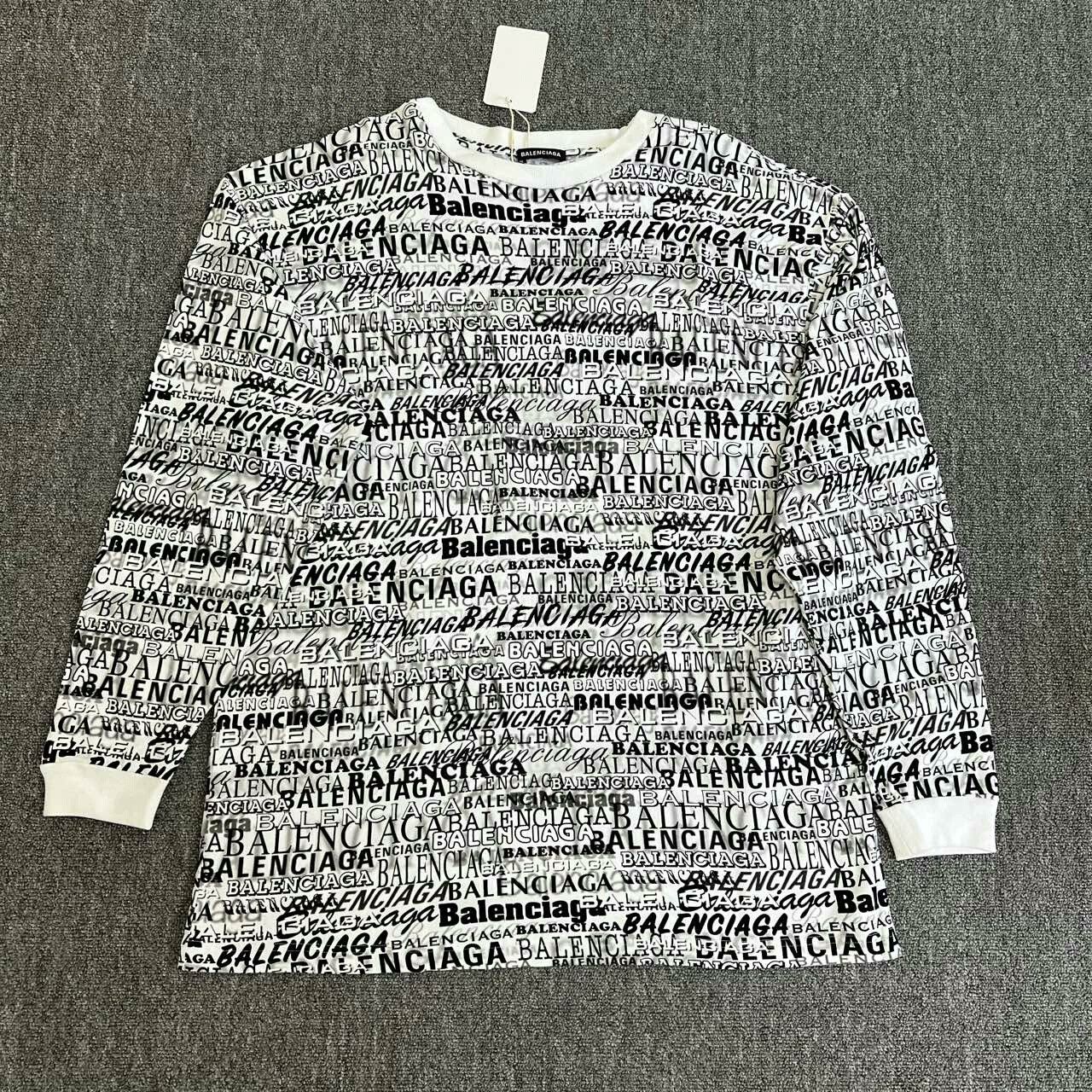 Balenciaga Balenciaga Graffiti Print Long Sleeve Sweatshirt - dmc Size US XS / EU 42 / 0 - 1 Thumbnail