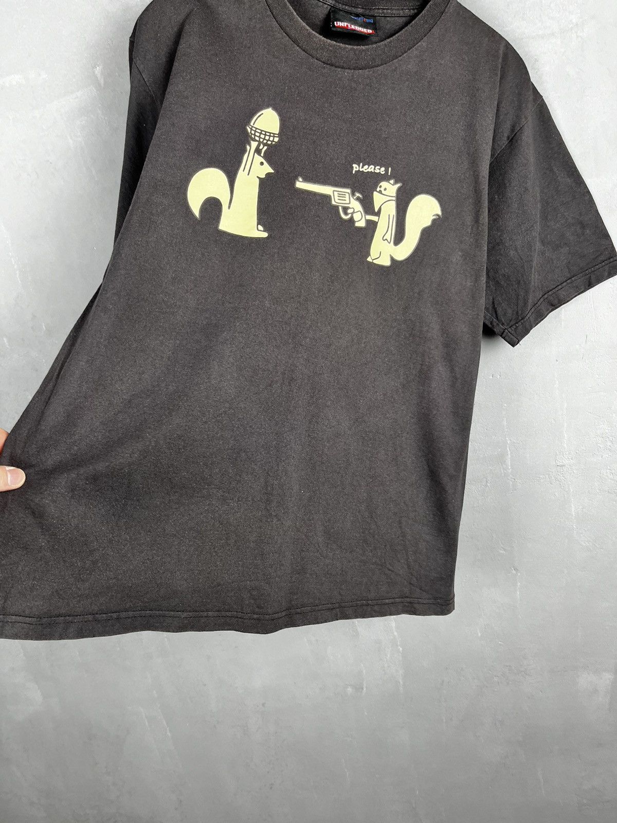 Rap Tees × Vintage Vintage Unfledged Big Logo Rap T-shirt y2k Size US L / EU 52-54 / 3 - 4 Thumbnail