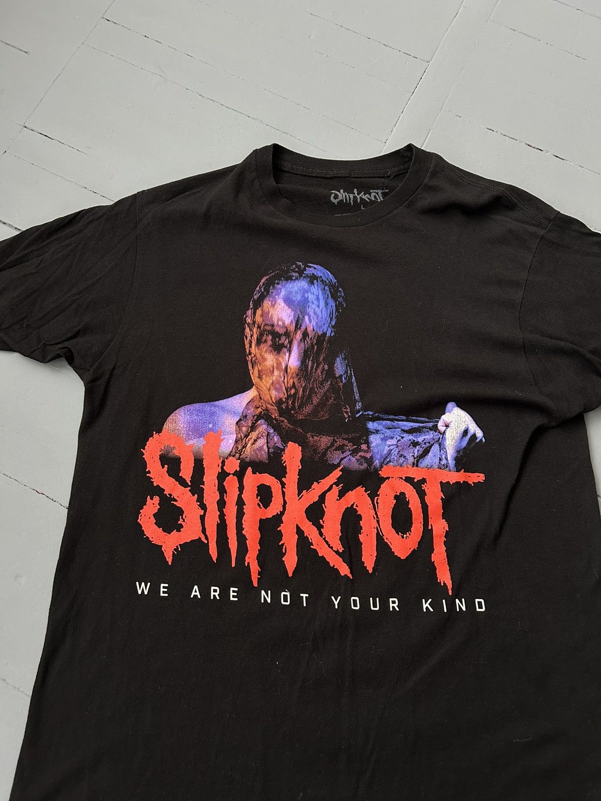 Band Tees Slipknot vintage T-shirt Size US L / EU 52-54 / 3 - 3 Thumbnail