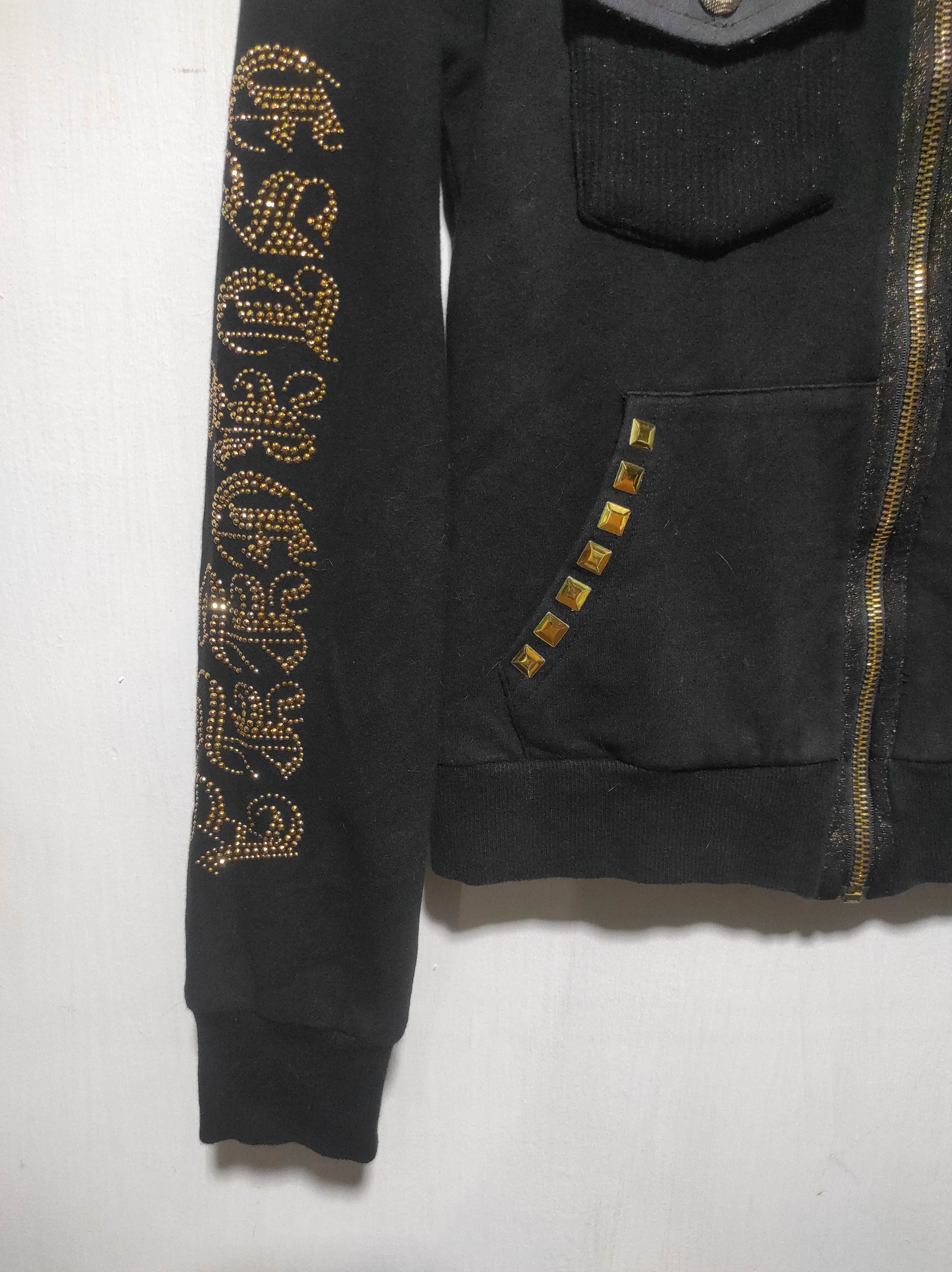 If Six Was Nine Egoist Studed Zip Fur Hoodie if six was nine style Size XS / US 0-2 / IT 36-38 - 5 Thumbnail