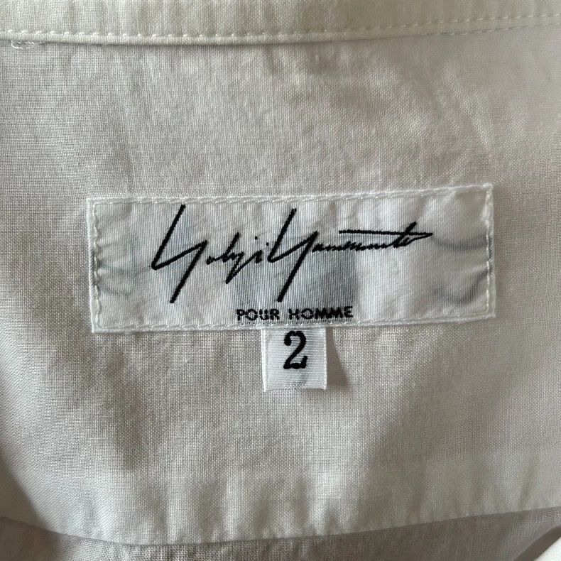 Yohji Yamamoto Yohji Yamamoto 16ss Cuban Neck Short Sleeve Shirt 2502-Nex Size US M / EU 48-50 / 2 - 5 Thumbnail