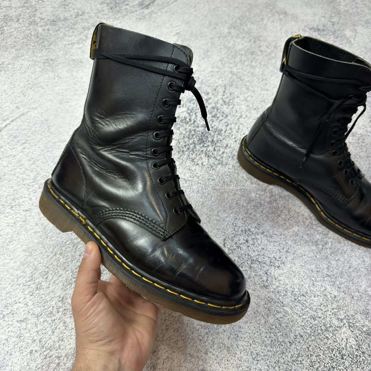 Dr. Martens × Handmade × Vintage Vintage Dr. Martens 1490 England US8.5 UK7.5 EU41.5 26.5cm Size US 8.5 / EU 41-42 - 4 Thumbnail