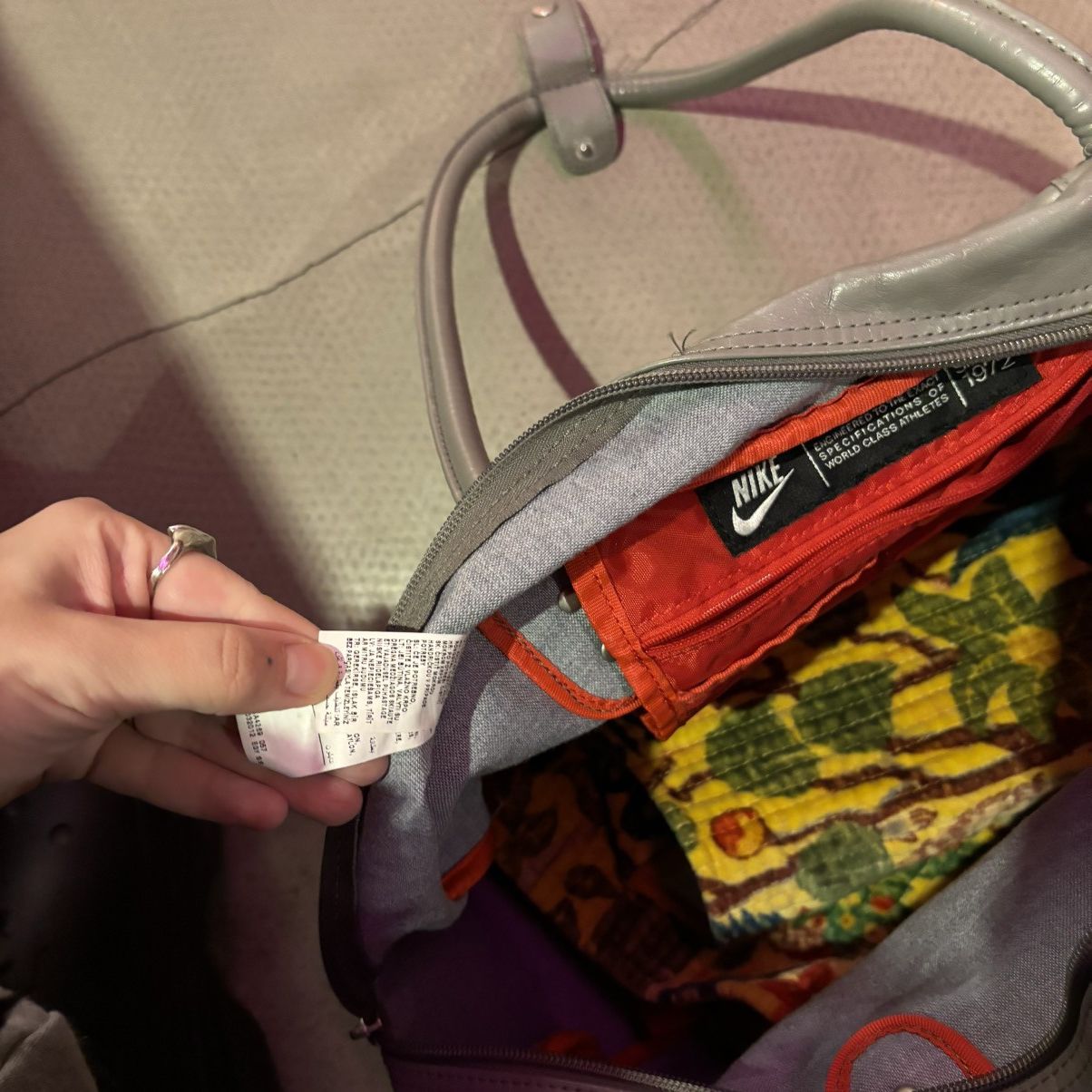 Nike × Vintage Vintage y3k bag nike sport bag Size ONE SIZE - 10 Thumbnail
