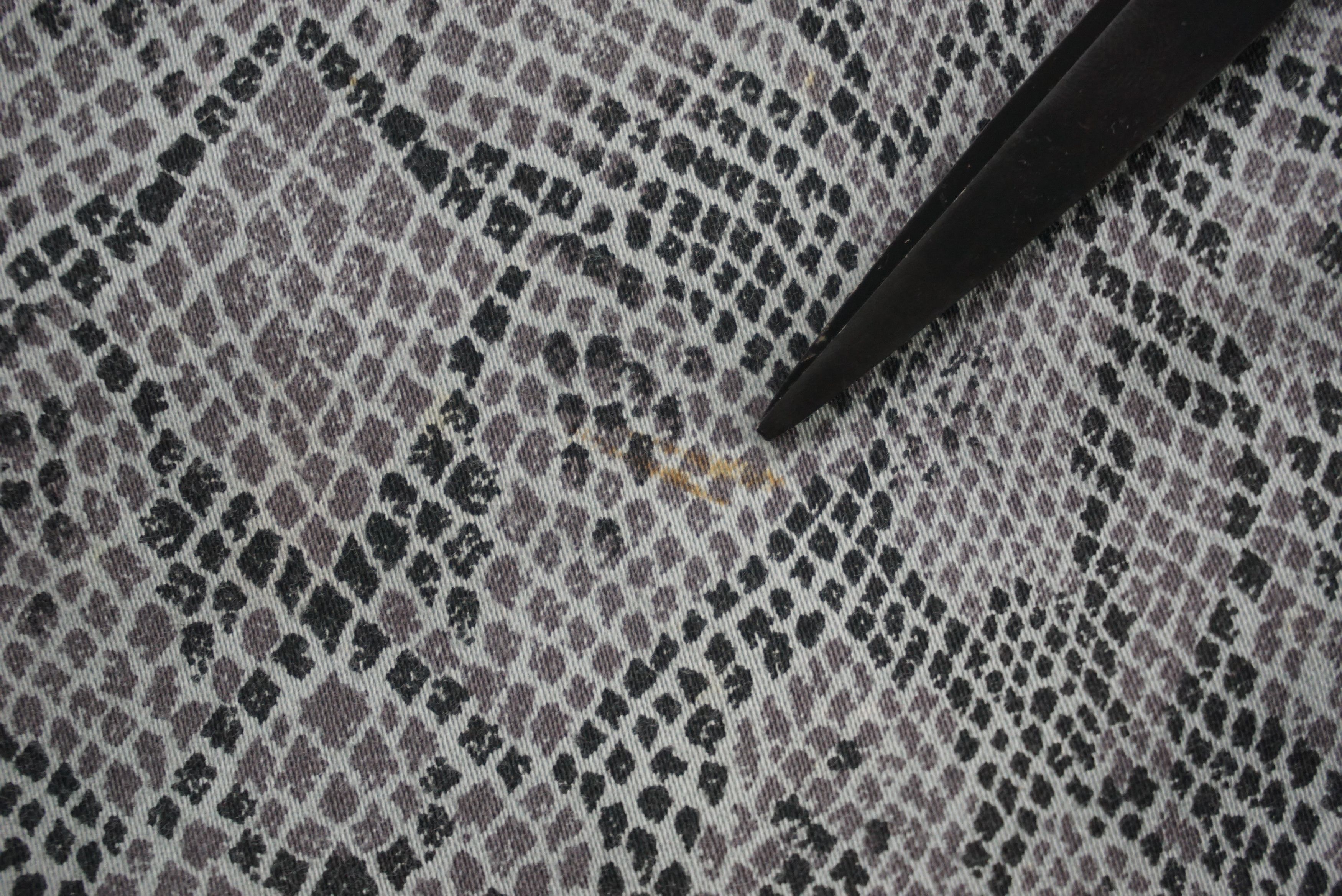 Japanese Brand Sasson Pants fit W29xL30.5 Snake Print Straight-Leg Size 29" - 9 Thumbnail