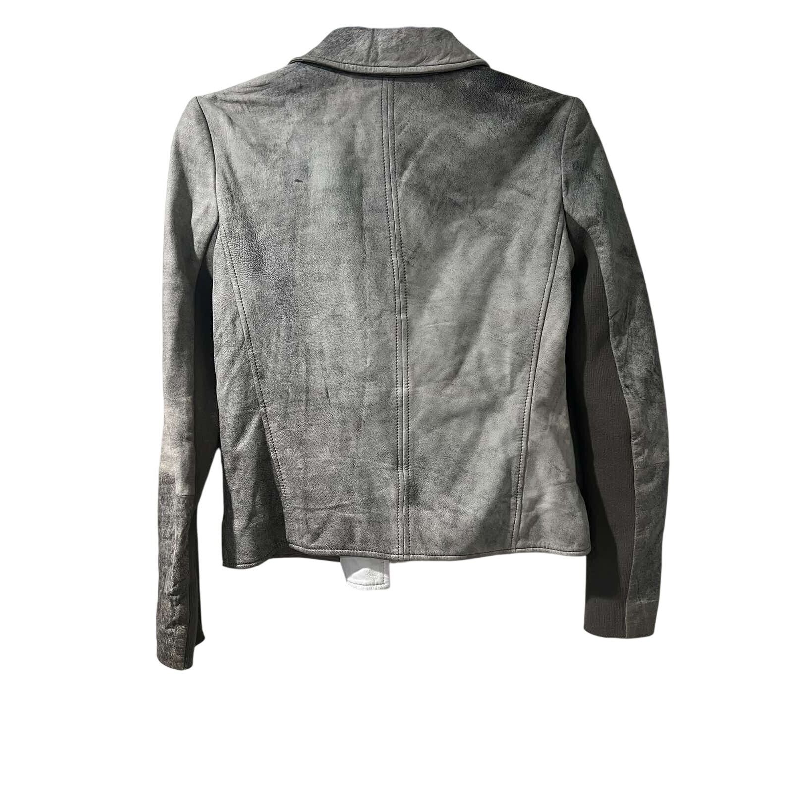 & Other Stories Trouve Rare 100% Genuine Leather Jacket XS Lining A001625 Size XS / US 0-2 / IT 36-38 - 10 Thumbnail