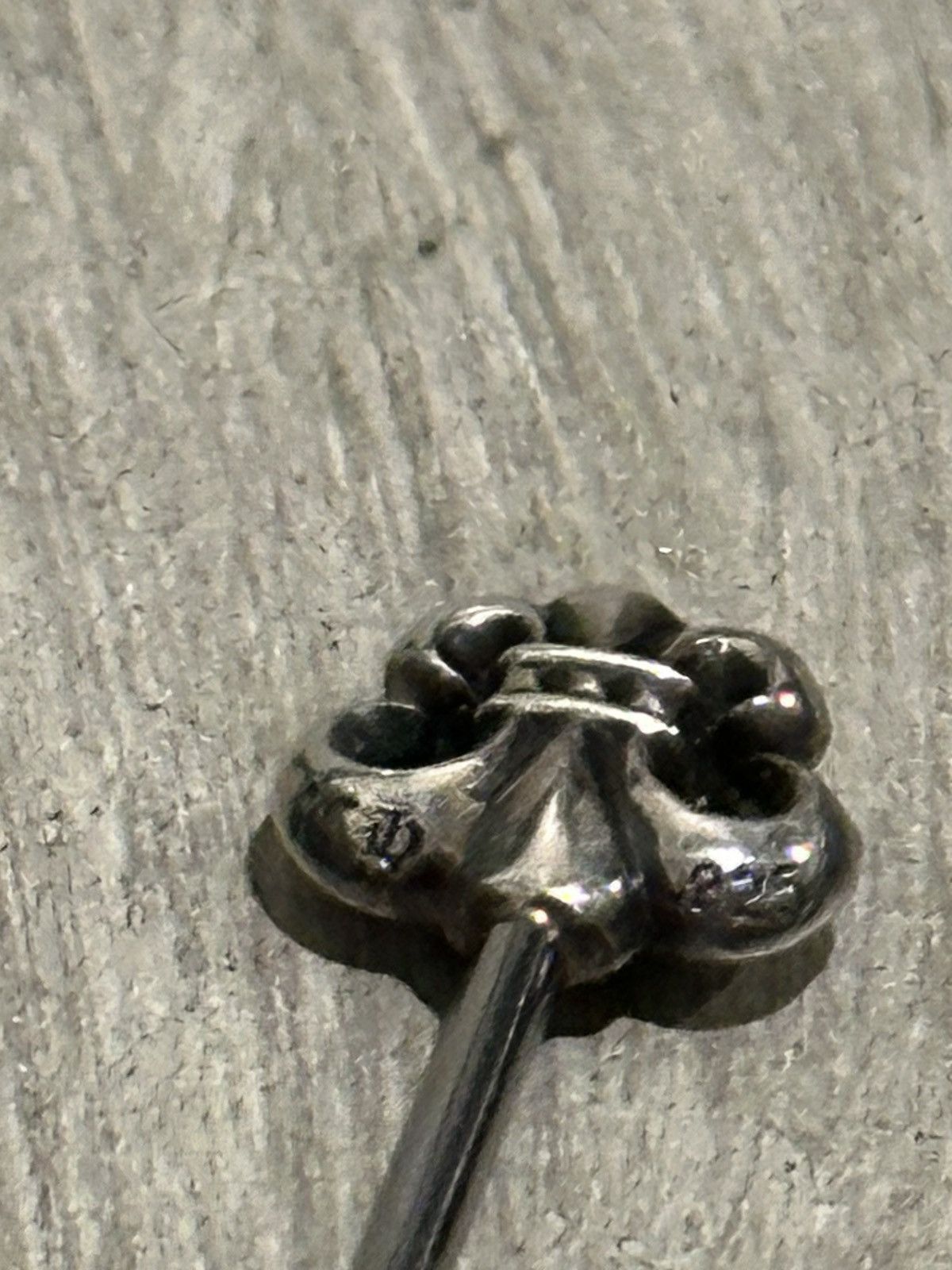 Chrome Hearts CH Fleur De Lis Lapel Pin Size ONE SIZE - 3 Thumbnail