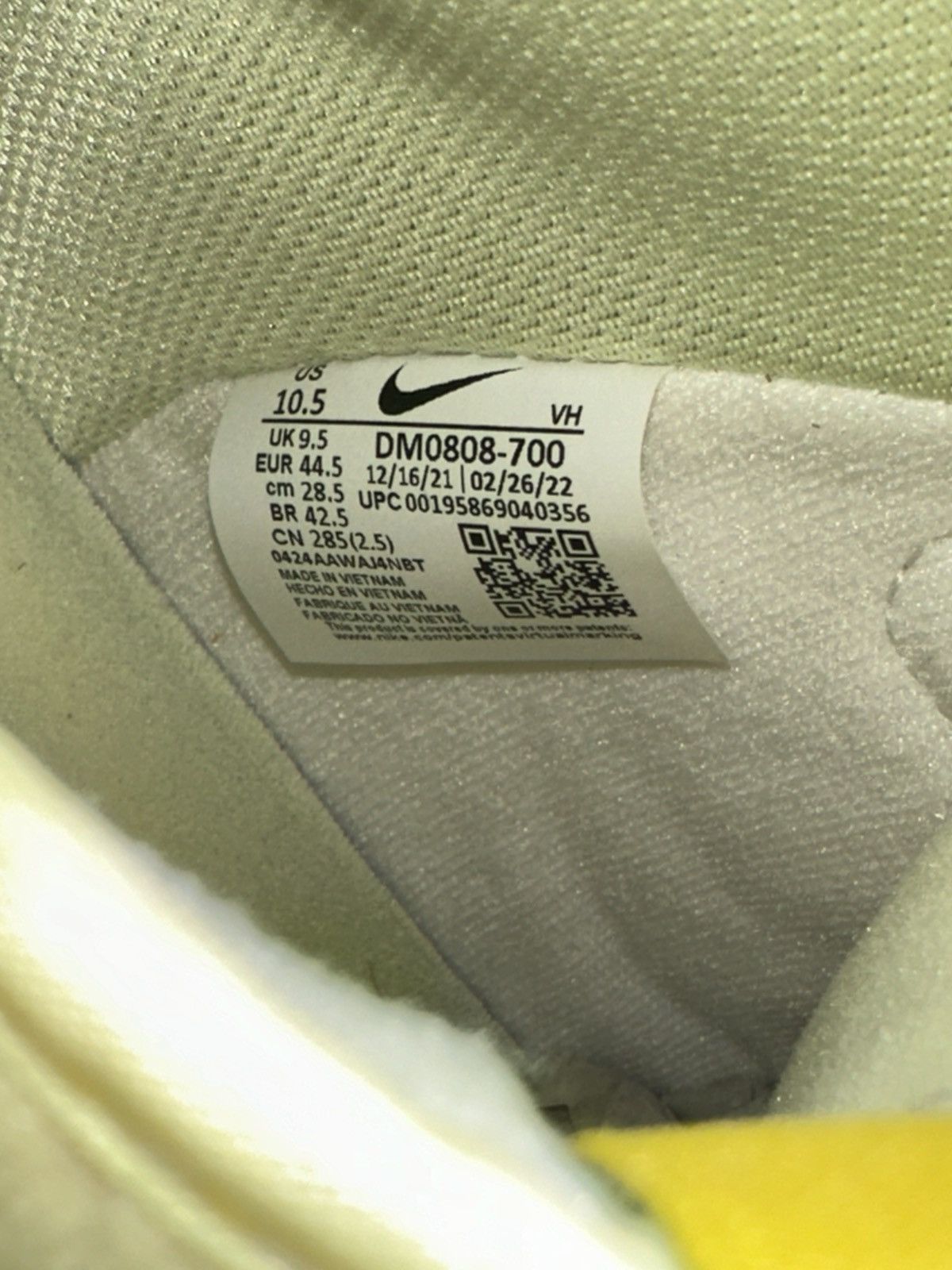 Nike Pineapple dunk High VNDS Size US 10.5 / EU 43-44 - 8 Thumbnail