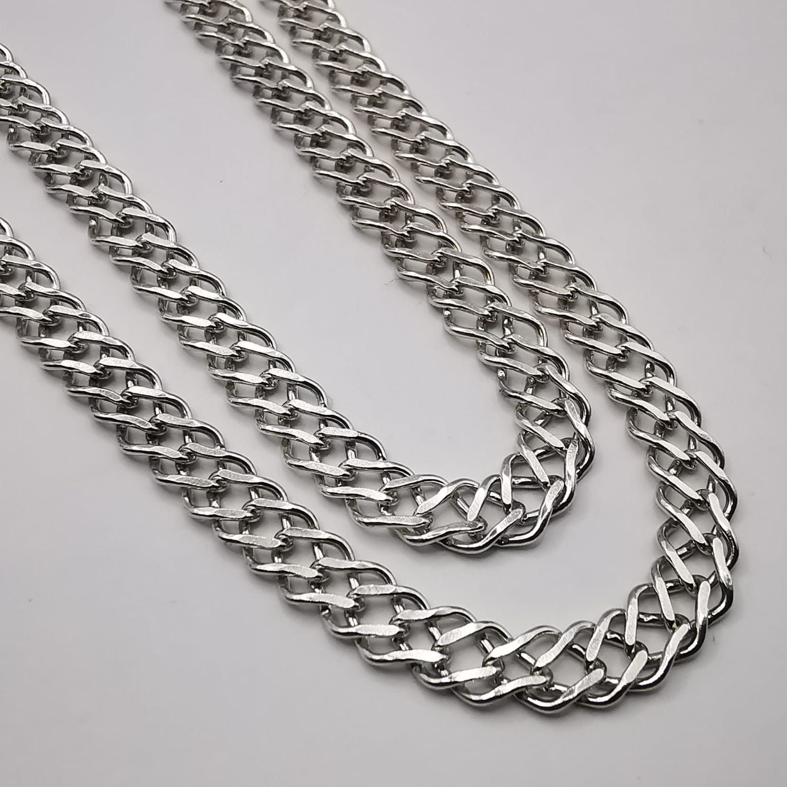 Sterling Silver Vintage Chain, 925 Sterling Silver, Signed , 16,07g Size ONE SIZE - 5 Thumbnail