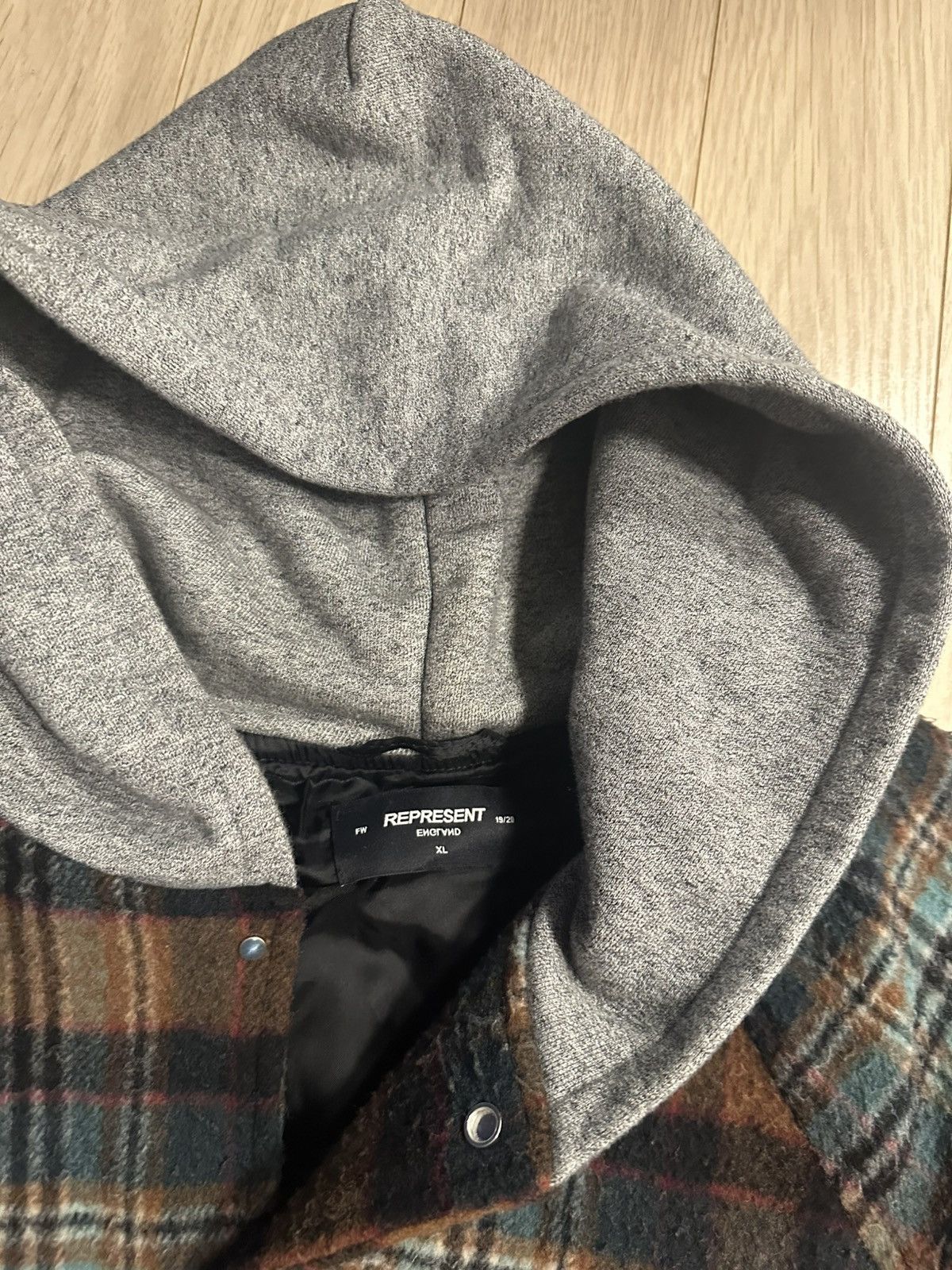 Represent Clo. Hooded overshirt Size US XL / EU 56 / 4 - 3 Thumbnail