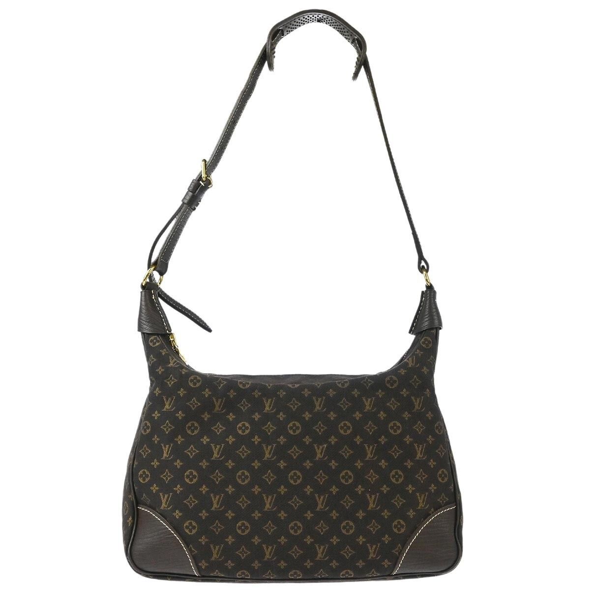 Louis Vuitton Louis Vuitton Boulogne Handbag Mini Lin Size ONE SIZE - 1 Thumbnail
