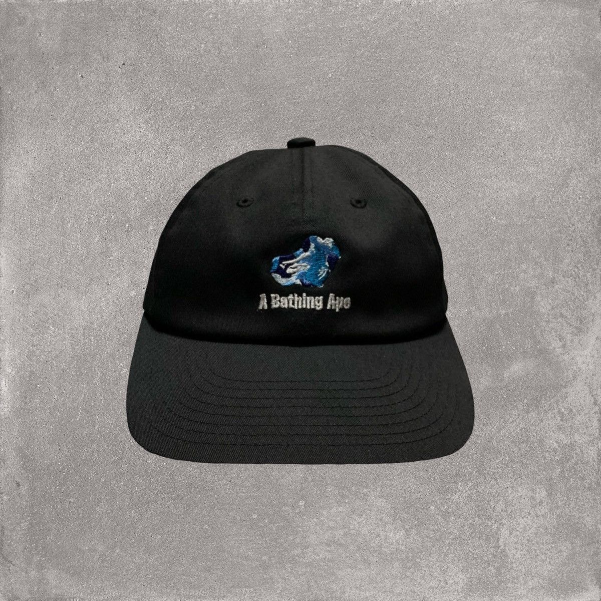Bape Bape Cap Blue ABC Camo Black Hat A Bathing Ape Size ONE SIZE - 2 Thumbnail