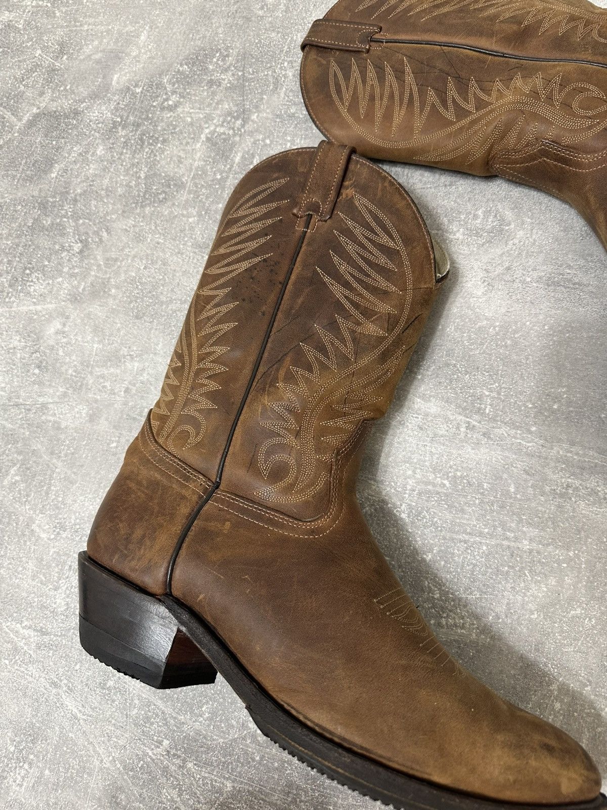 Vintage Vintage Leather Cowboy Boots Western shoes Size US 11 / EU 44 - 9 Thumbnail