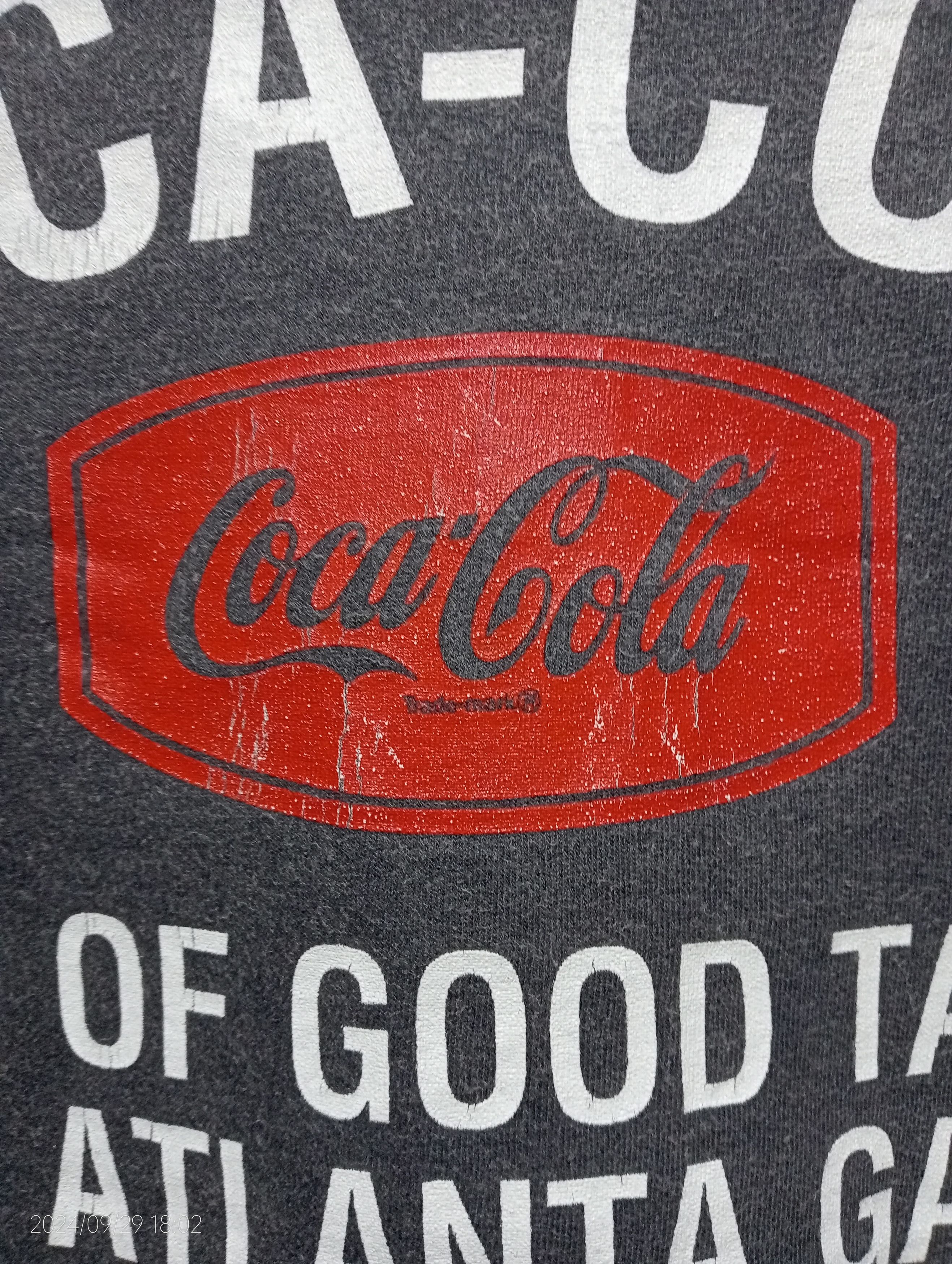 Coca Cola Vintage '90s Single Stitch Coca-Cola Atlanta, GA Tee USA Size US L / EU 52-54 / 3 - 8 Thumbnail