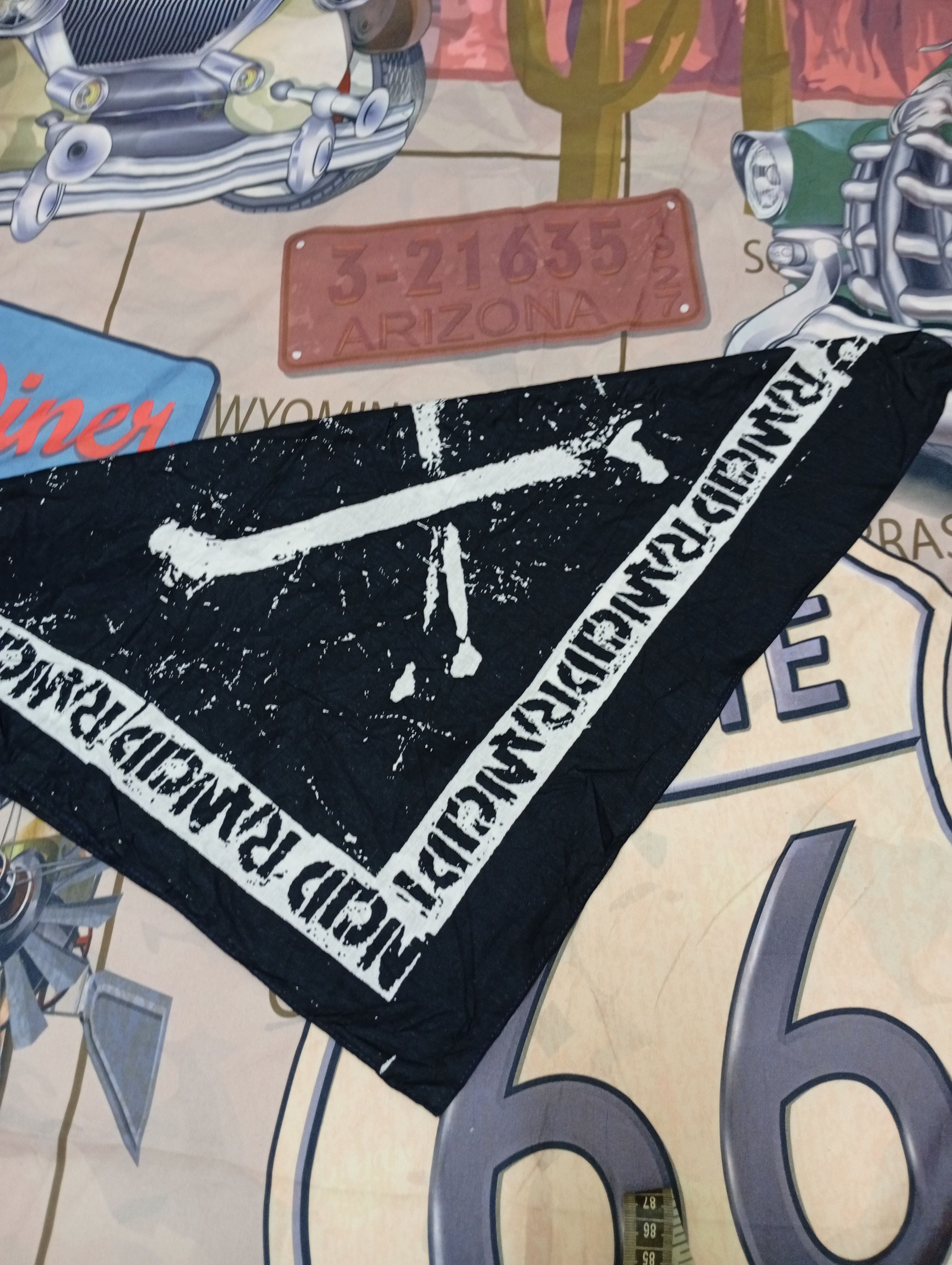 Punk and Yo Handkerchief X bandana X rancid band Size ONE SIZE - 5 Thumbnail