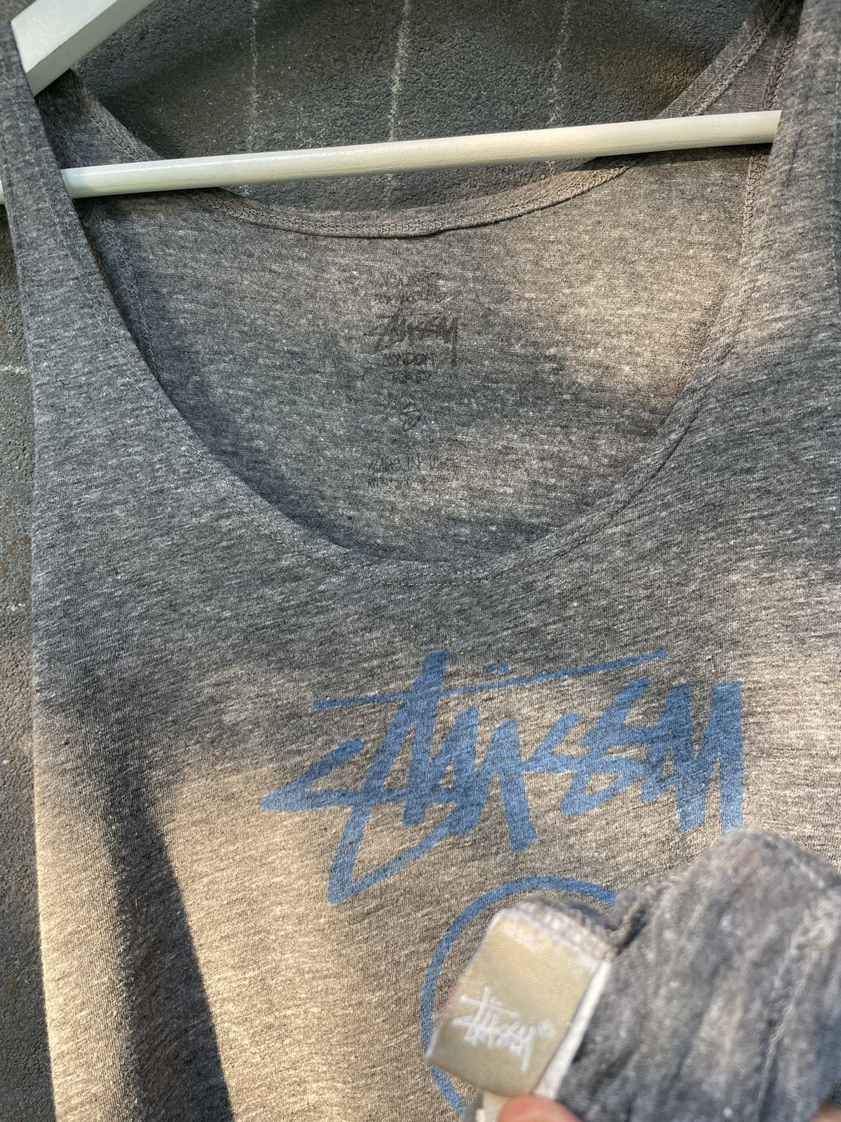 Stussy × Vintage Vintage Stussy Tank Top Y2K Size US S / EU 44-46 / 1 - 6 Thumbnail