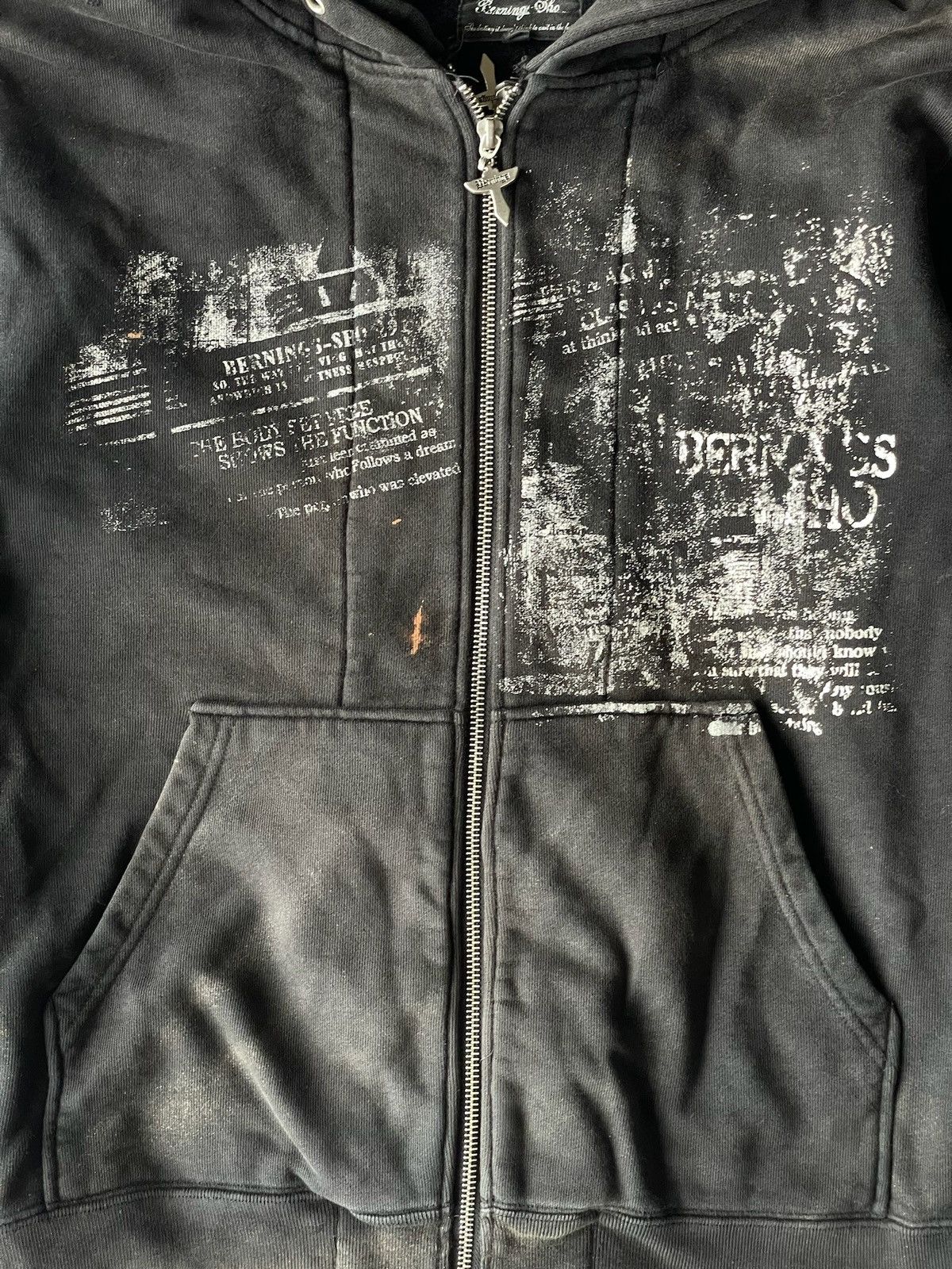 BERNINGS SHO Berning Sho Punk Poem Riot Hoodies Size US M / EU 48-50 / 2 - 3 Thumbnail