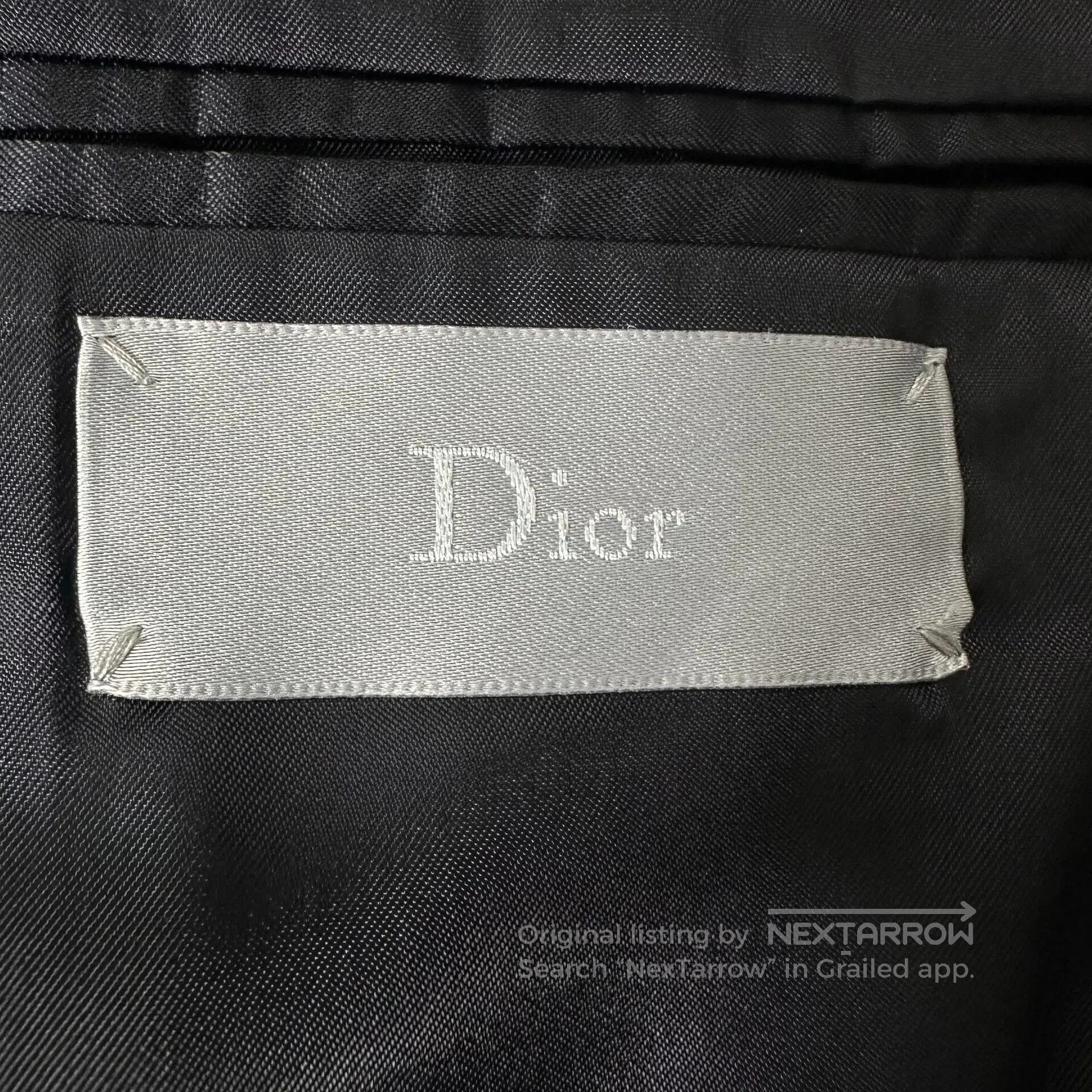 Dior Dior Homme Wool Suit Jacket with Red Stripes. Size US M / EU 48-50 / 2 - 4 Thumbnail