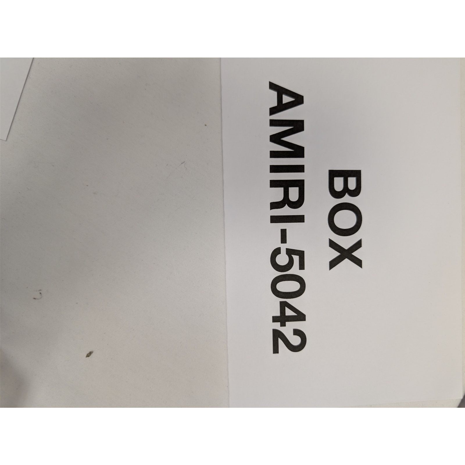 Amiri o1rshd1 Old English Logo Jean in Deep Classsic Blue 34 Size US 34 / EU 50 - 19 Thumbnail