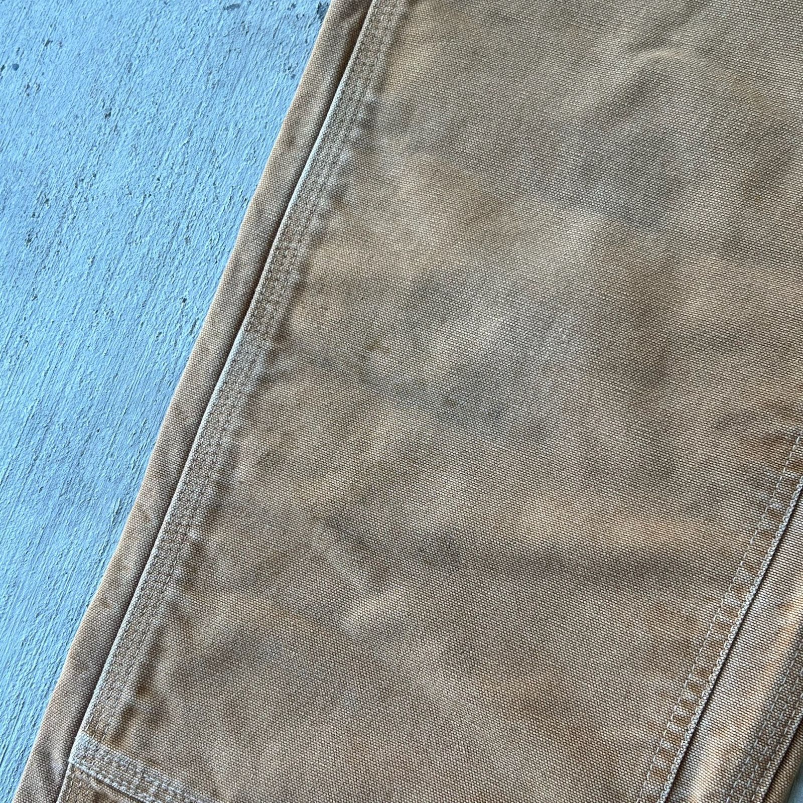 Carhartt × Vintage Carhartt brown double knee work wear carpenter pants Size US 33 - 3 Thumbnail