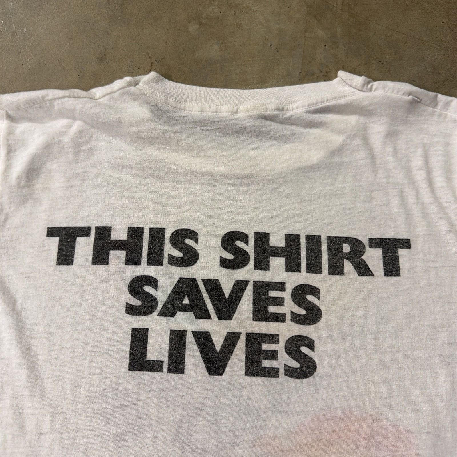 Band Tees Vintage Farm Aid Shirt Small White 80s Live Aids Band Tee Size US S / EU 44-46 / 1 - 8 Thumbnail