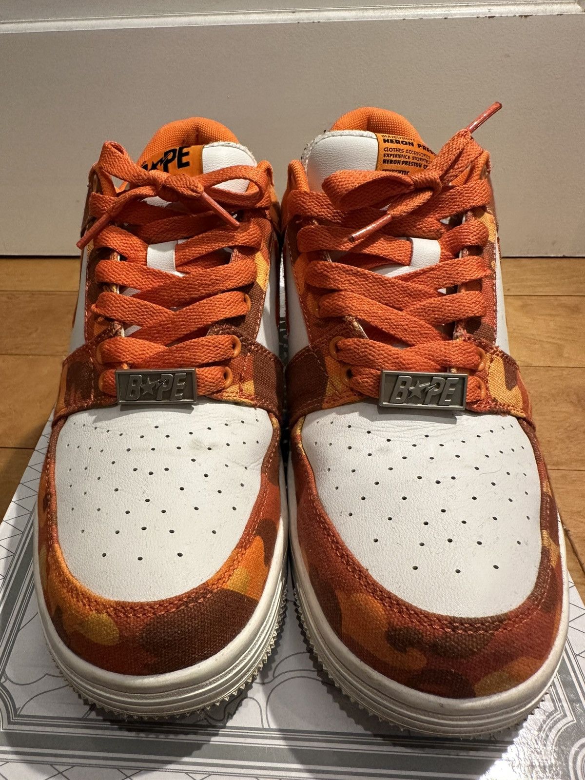 Bape × Heron Preston Heron Preston x A BATHING APE Bapesta Size US 10 / EU 43 - 4 Thumbnail