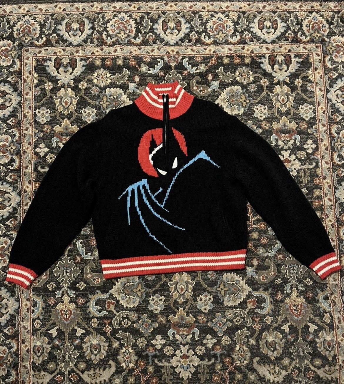 Kith Kith x Batman Knitted 1/3 Zip Size US M / EU 48-50 / 2 - 1 Thumbnail